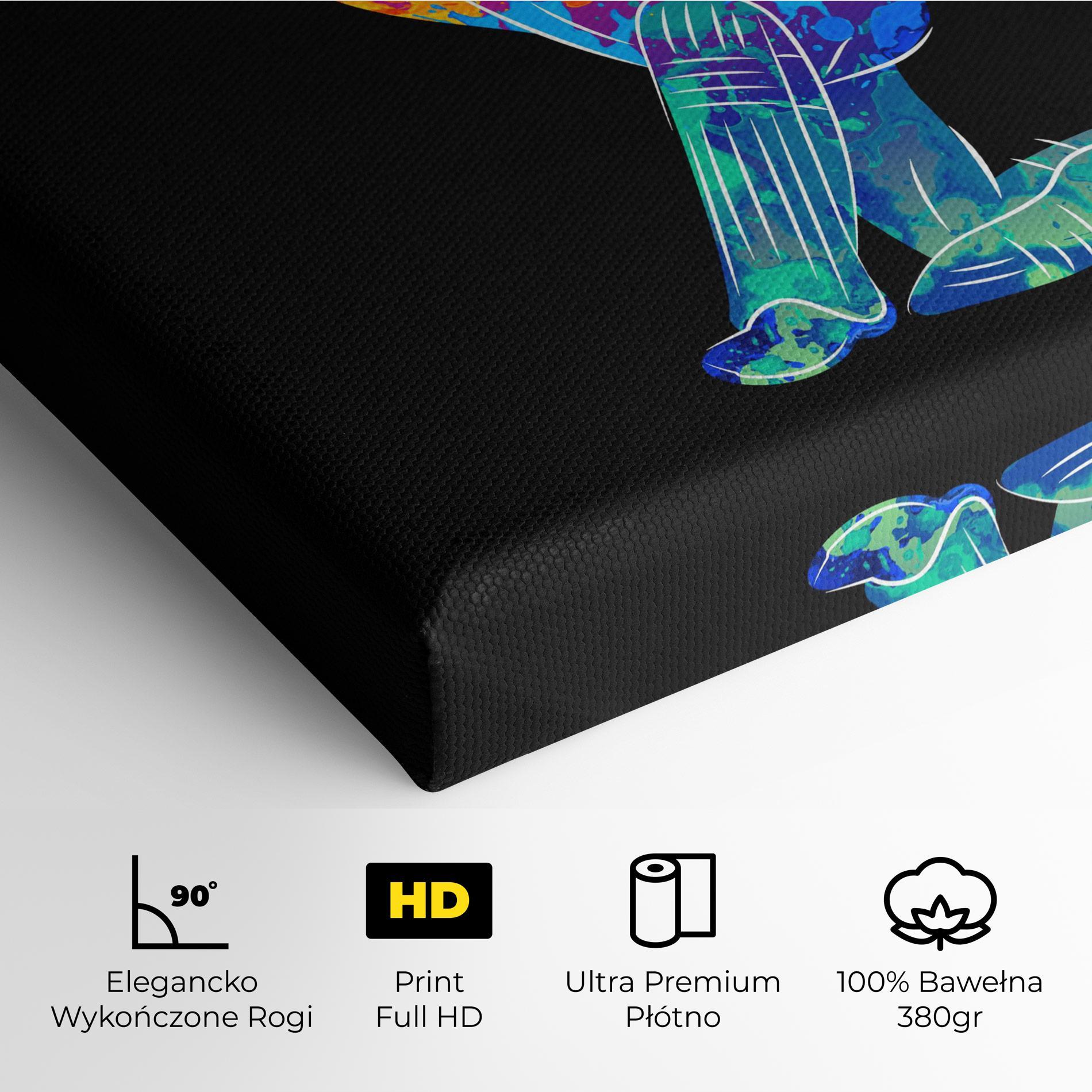 Obraz na Płótnie Baseball Color Art mockup 4