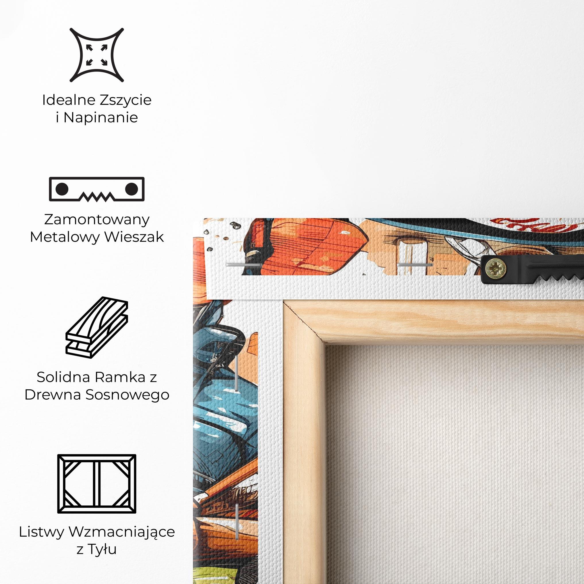 Obraz na Płótnie Baseball Trash mockup 5