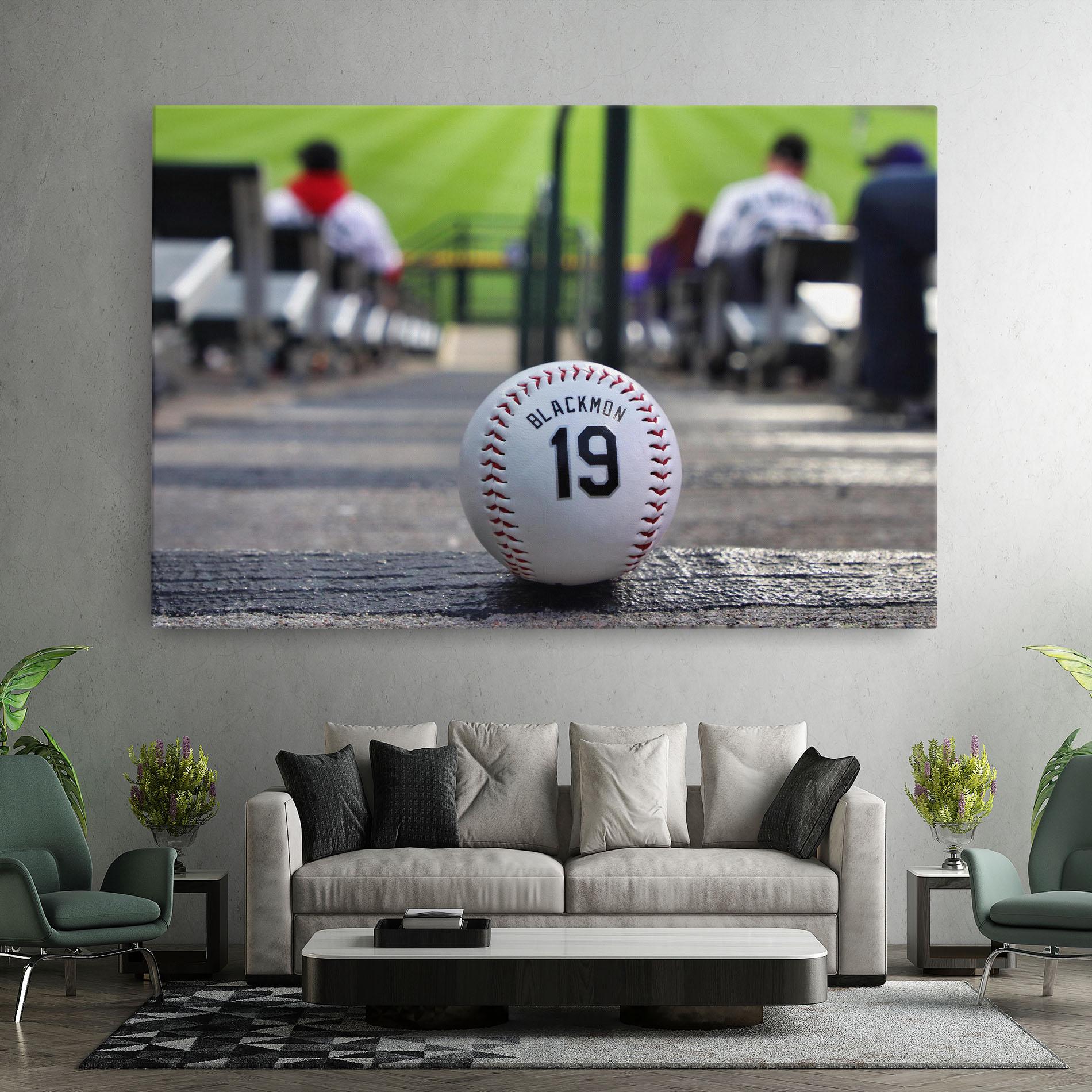 Obraz na Płótnie Baseball Nr 19 mockup 7