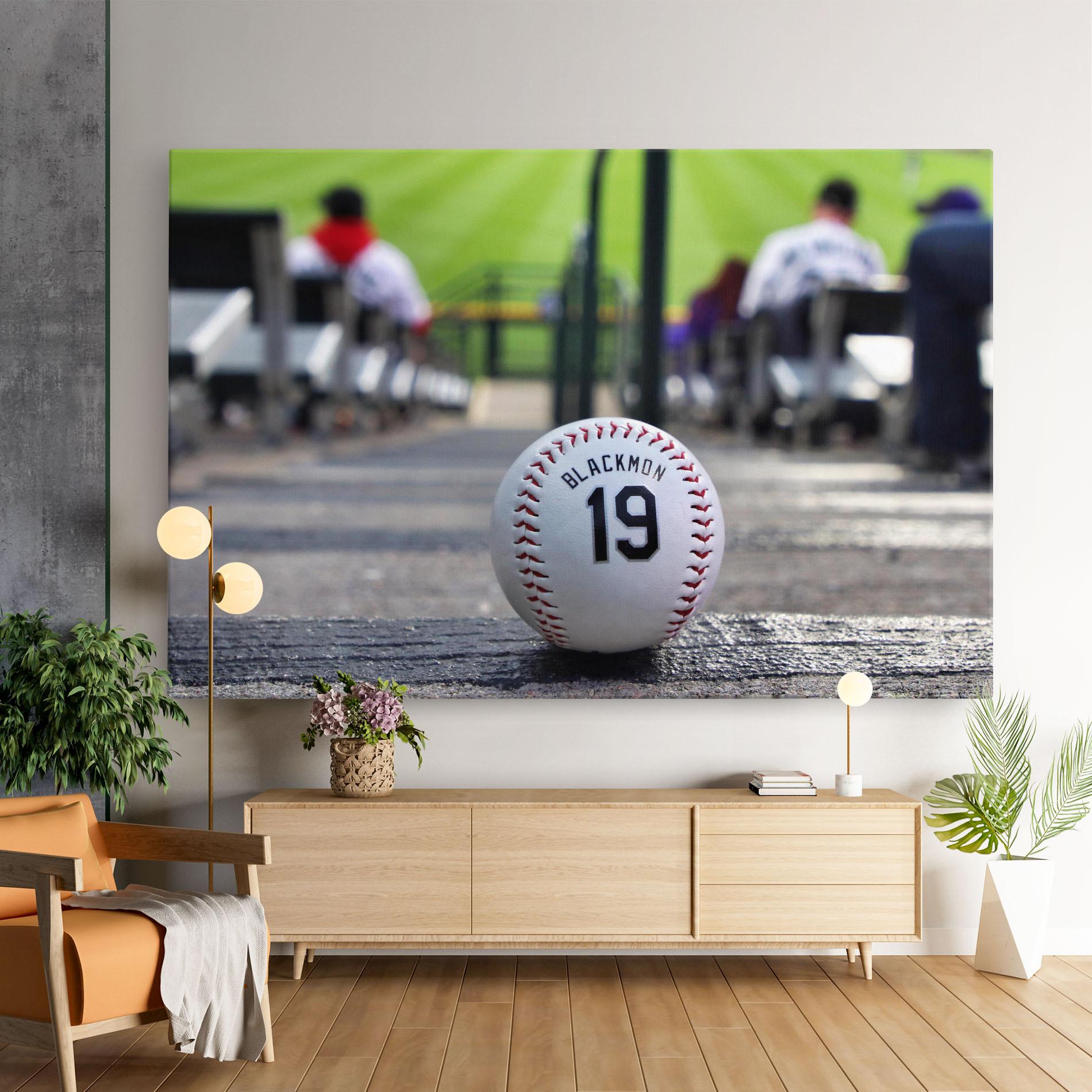 Obraz na Płótnie Baseball Nr 19 mockup 9