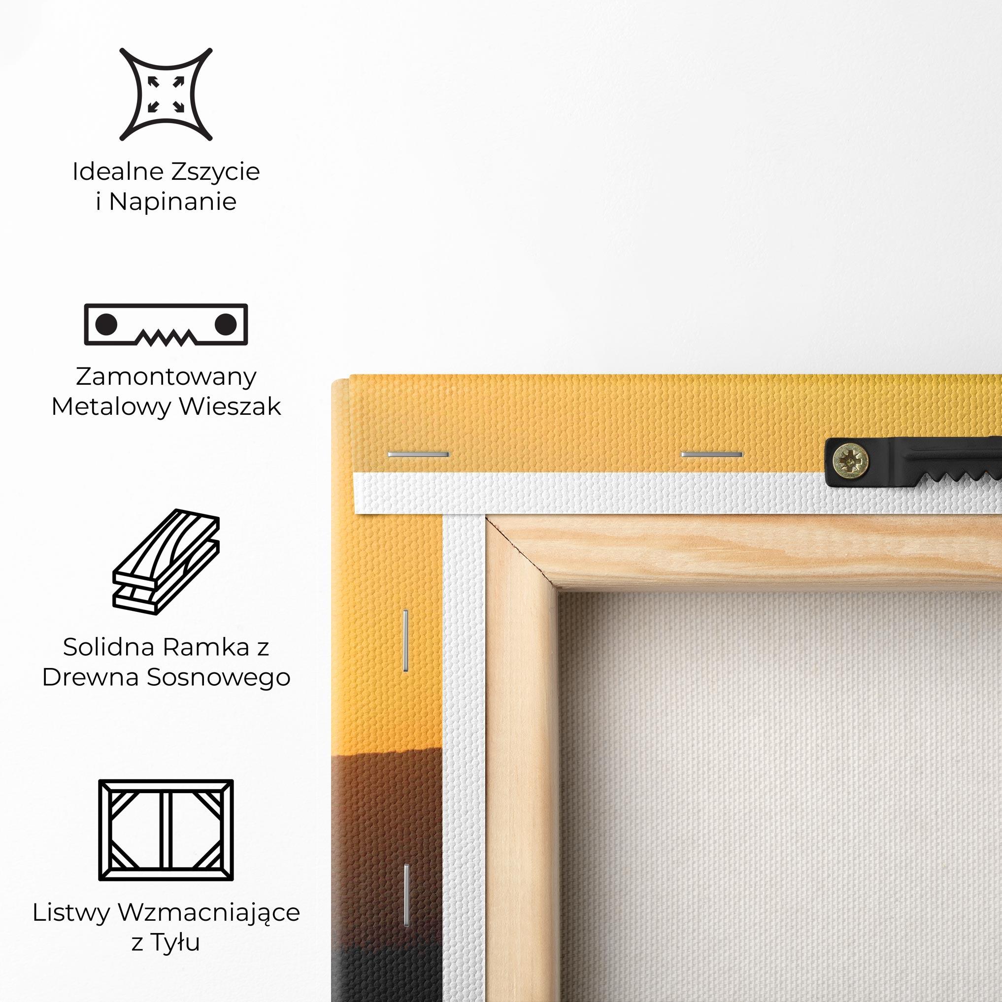 Obraz na Płótnie Mtb Silhouette View mockup 5