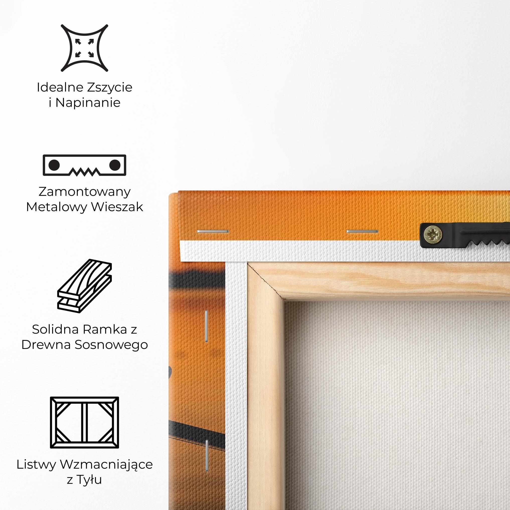 Obraz na Płótnie Sunset Lake Bike mockup 5