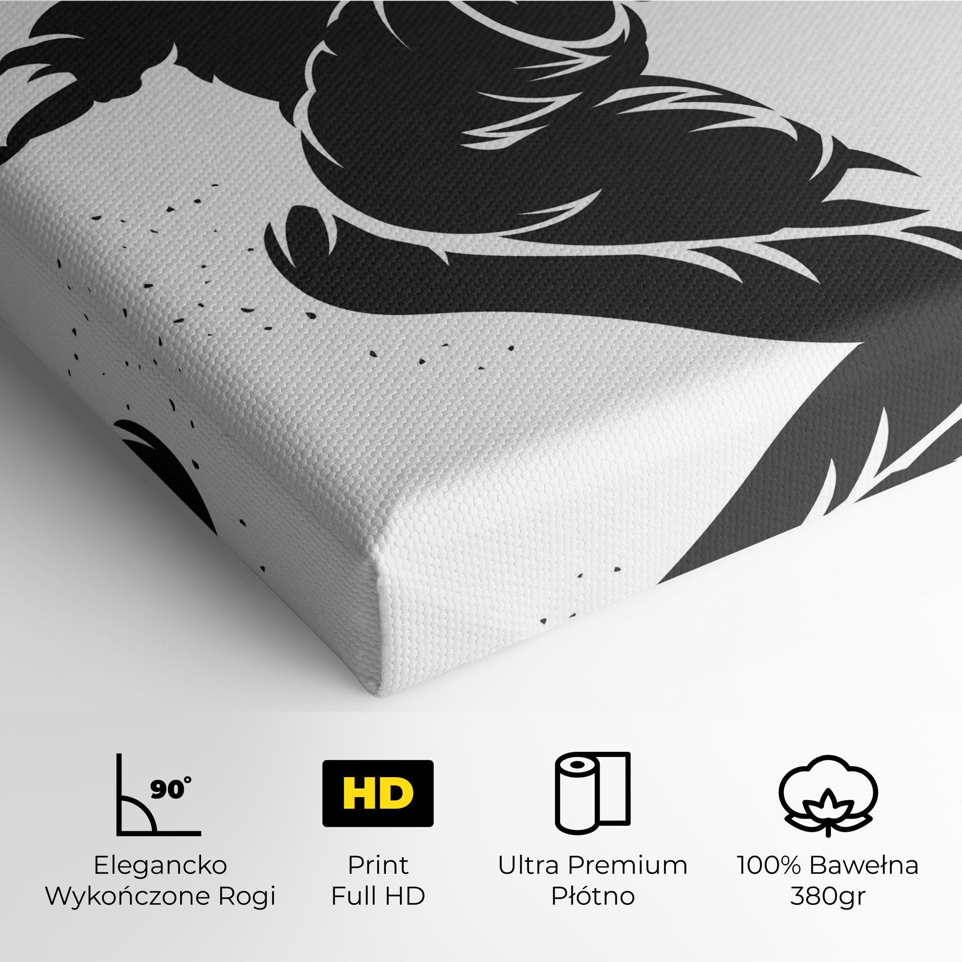 Obraz na Płótnie Air Football mockup 4