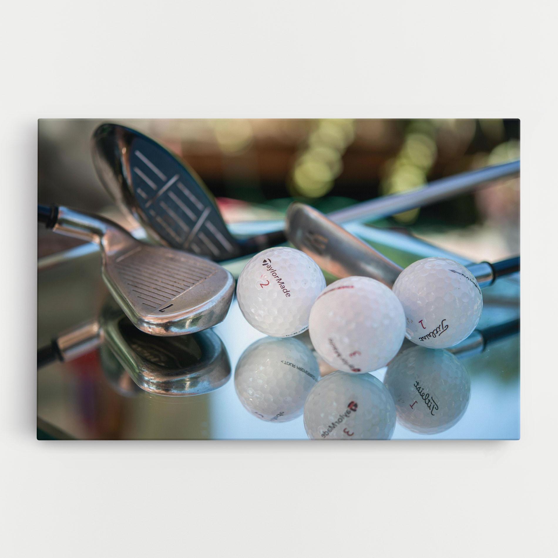 Obraz na Płótnie Golf Balls Set mockup 0