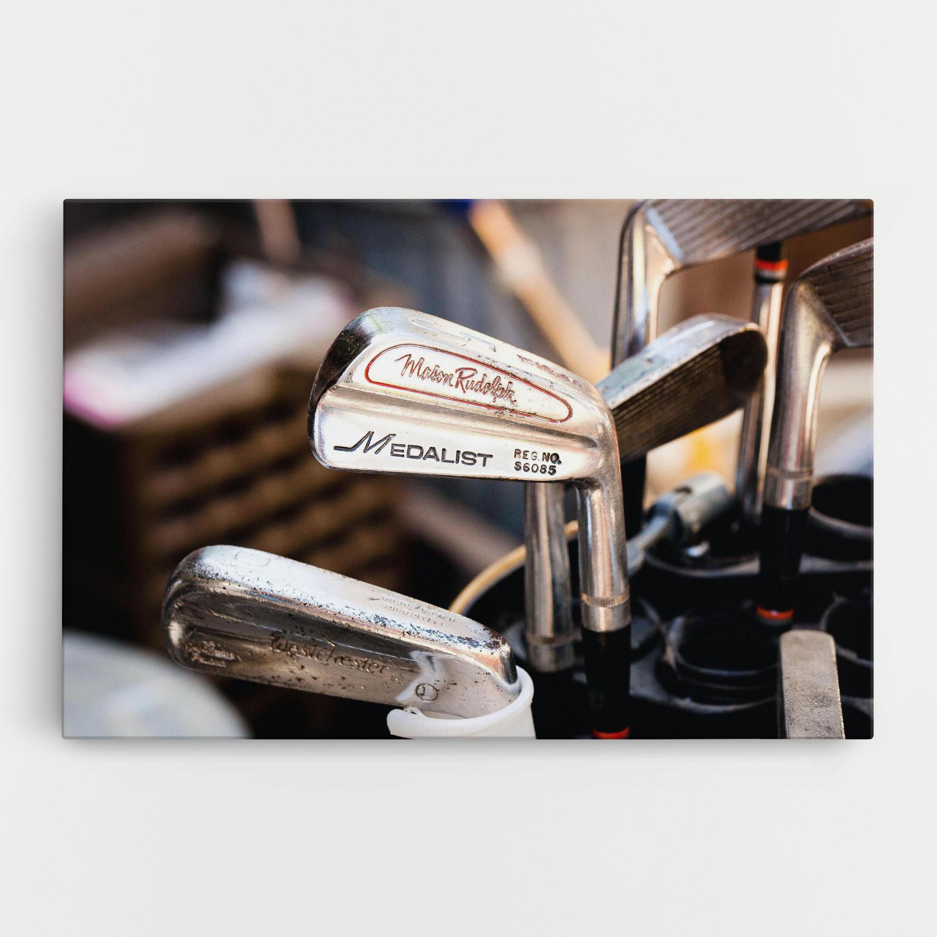 Obraz na Płótnie Silver Golf Club mockup 0