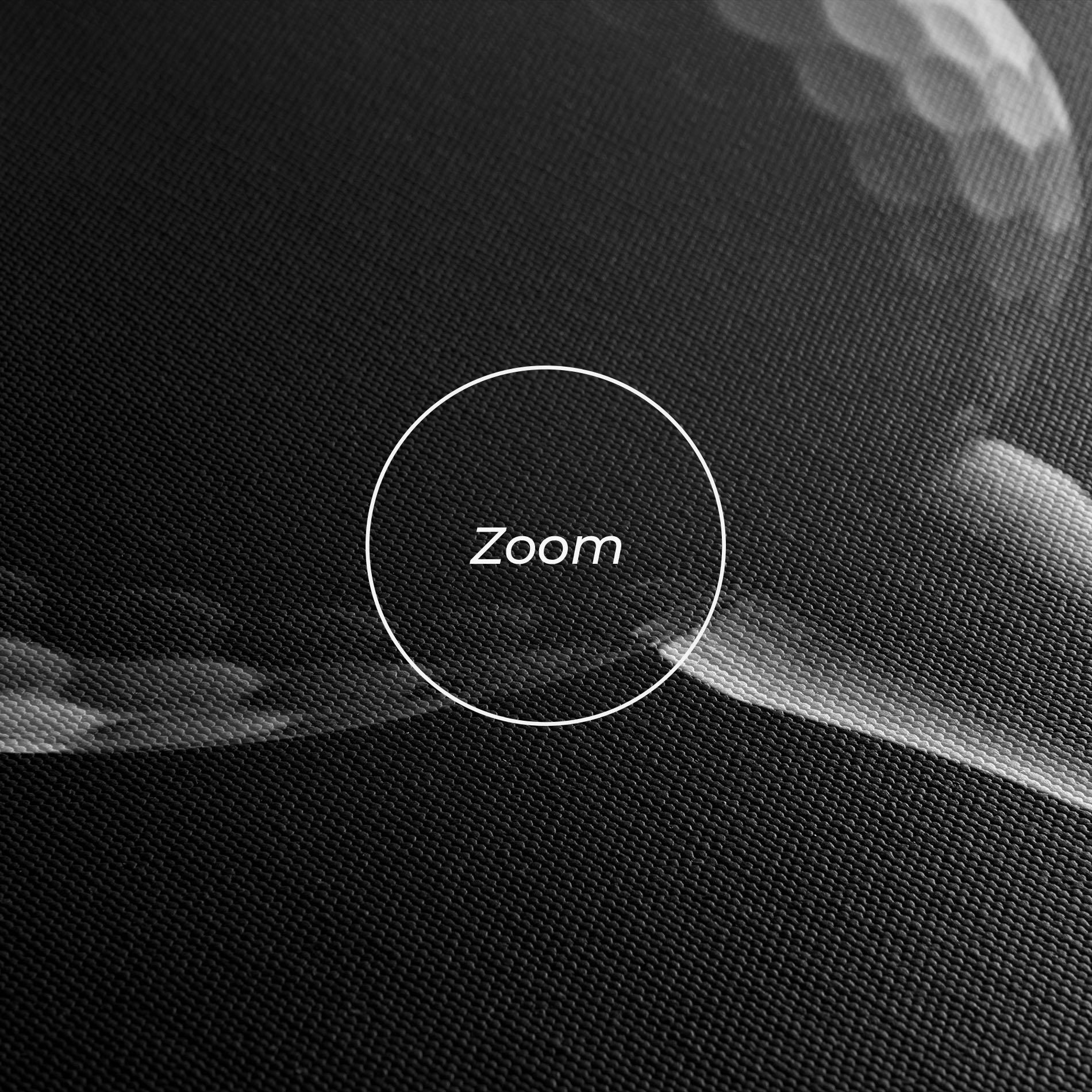 Obraz na Płótnie Golf Ball Black mockup 3