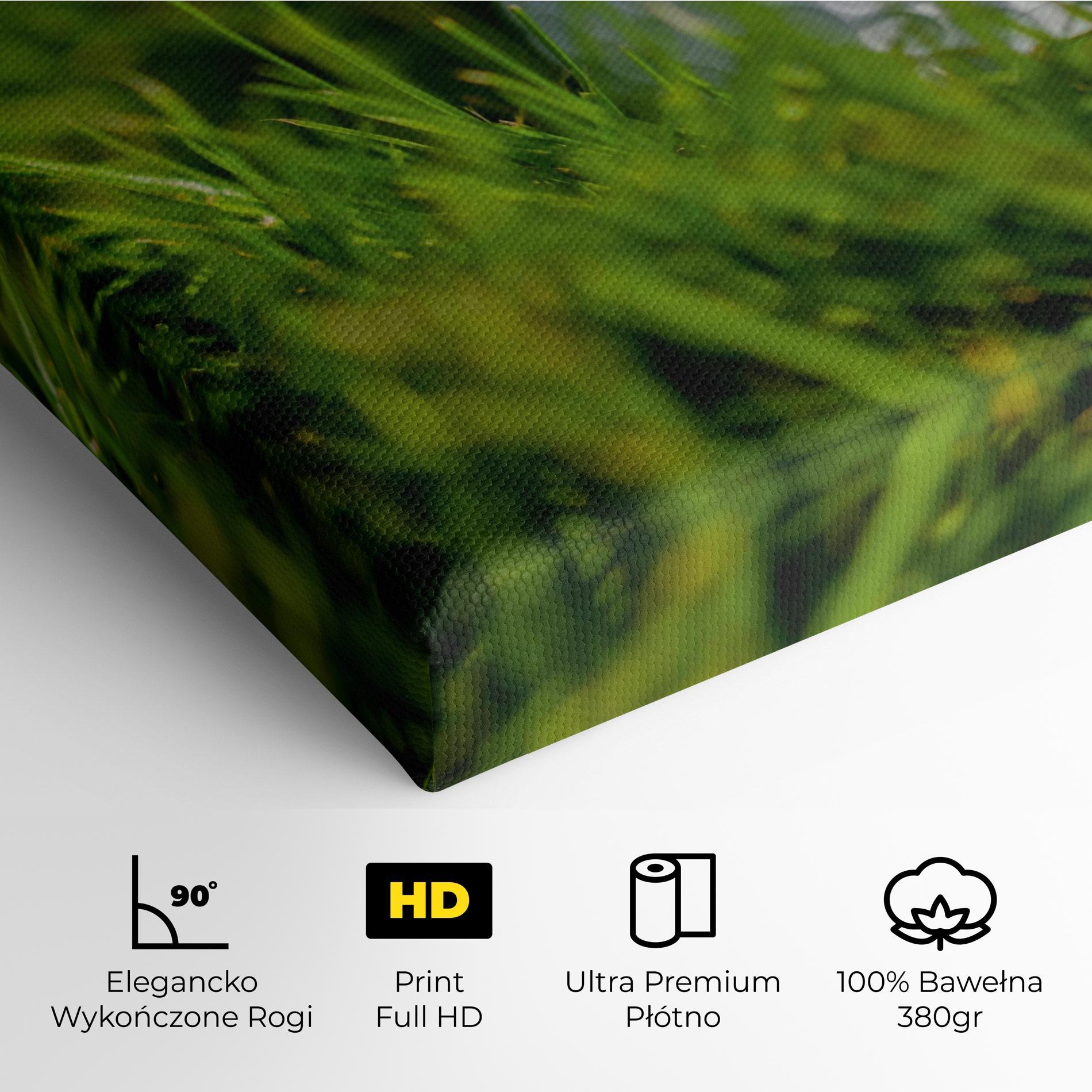 Obraz na Płótnie Golf Ball In Grass mockup 4