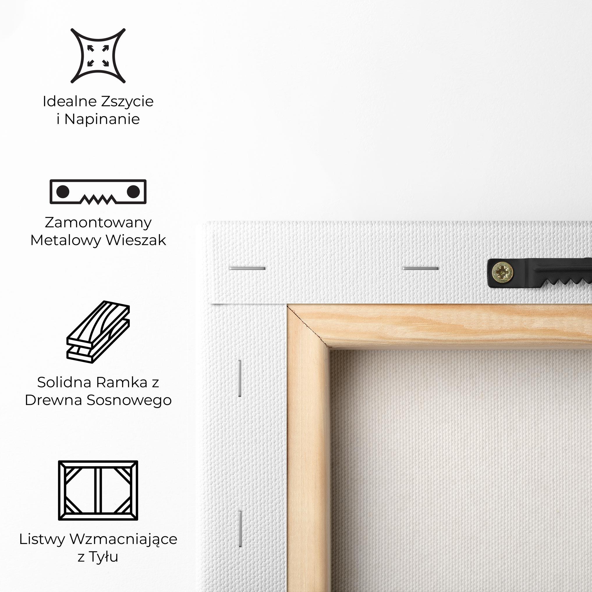 Obraz na Płótnie Golf Ball Bursting Hole mockup 5