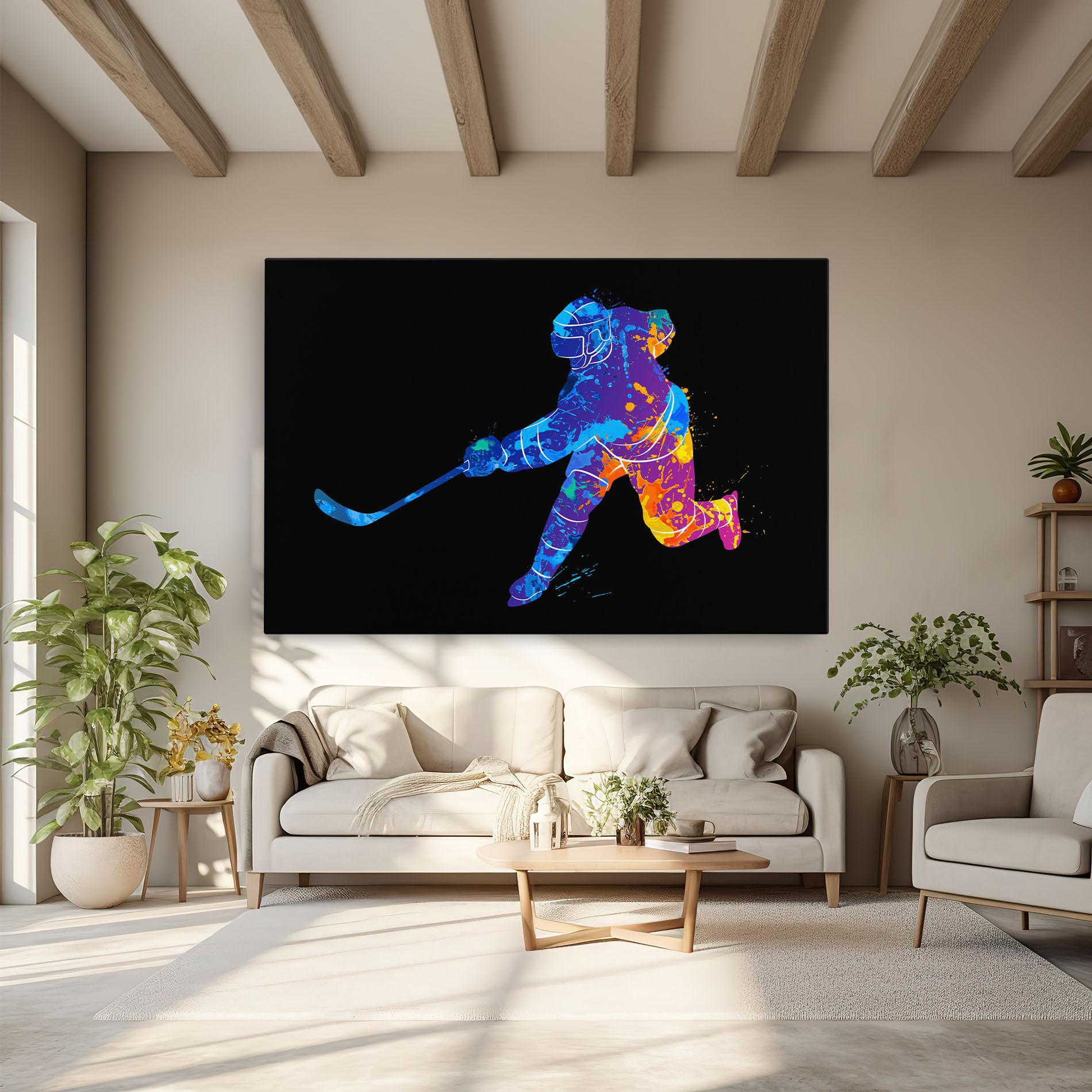 Obraz na Płótnie Color Mix Art mockup 6