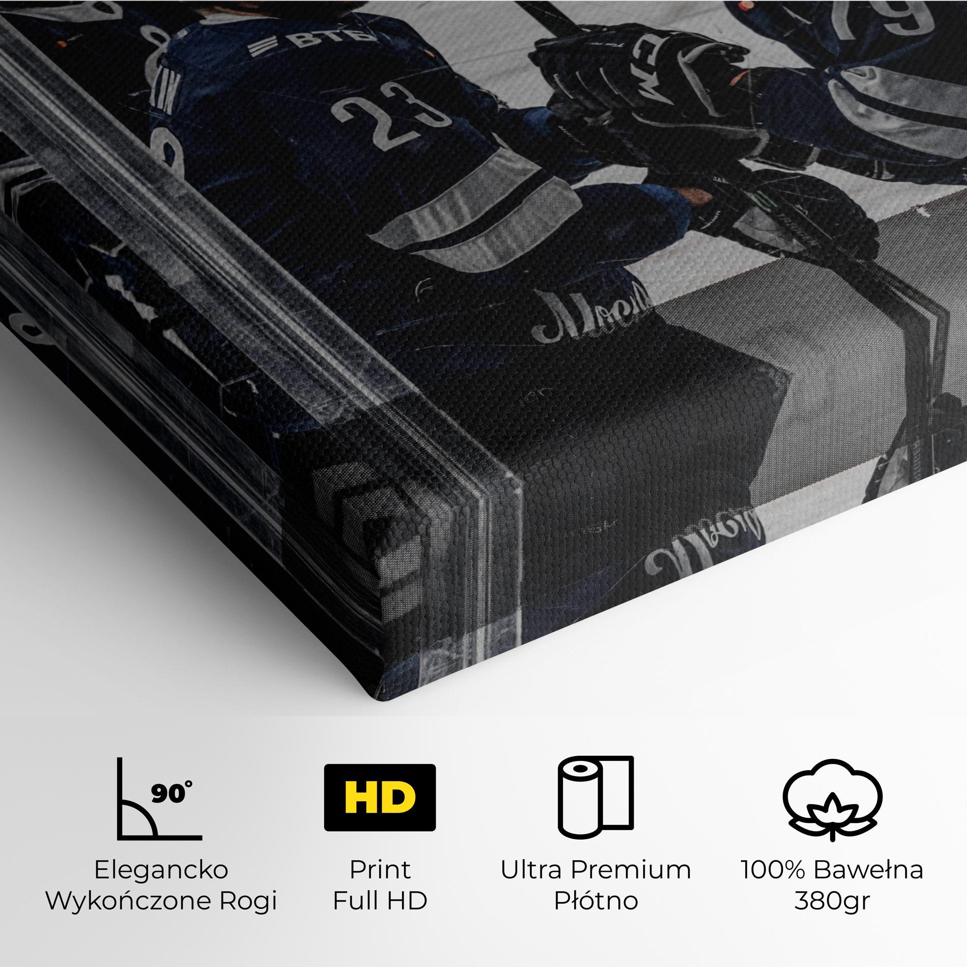 Obraz na Płótnie Hockey Players mockup 4