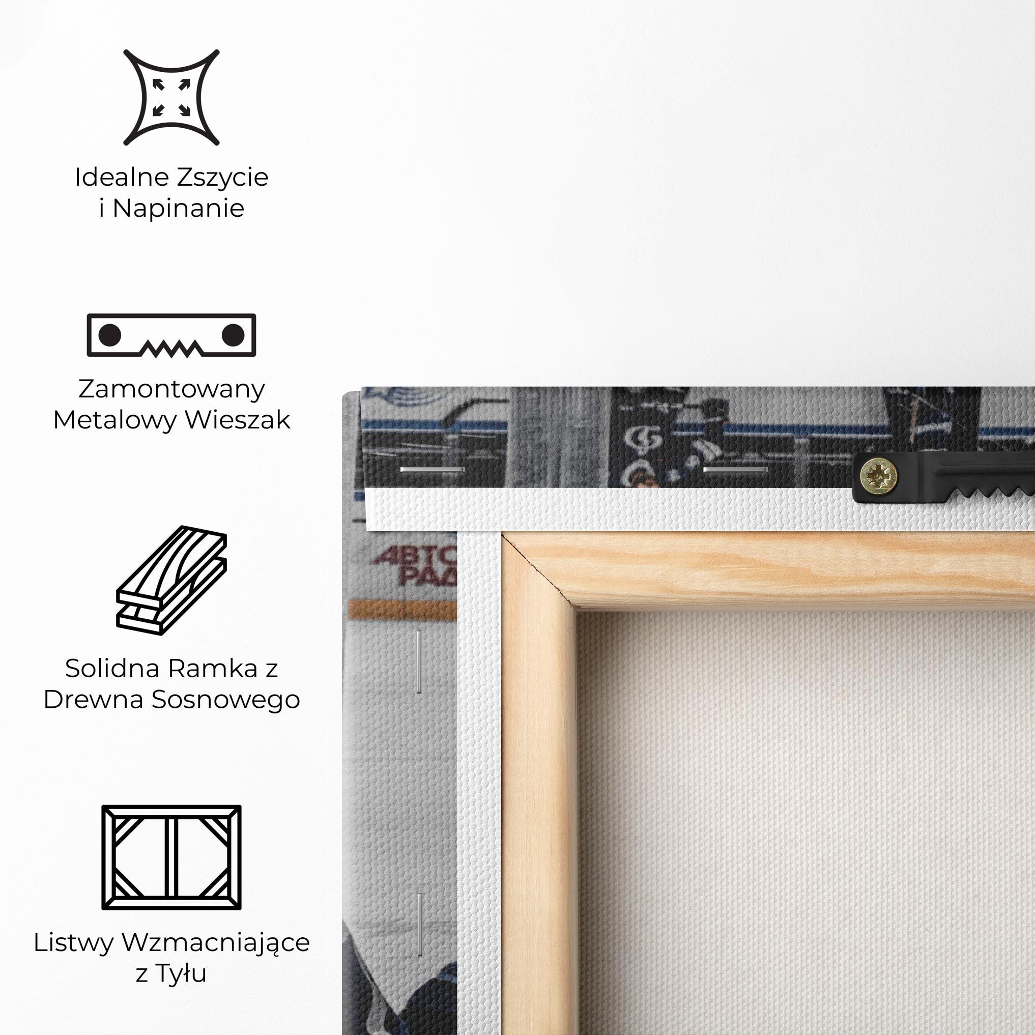 Obraz na Płótnie Hockey Players mockup 5