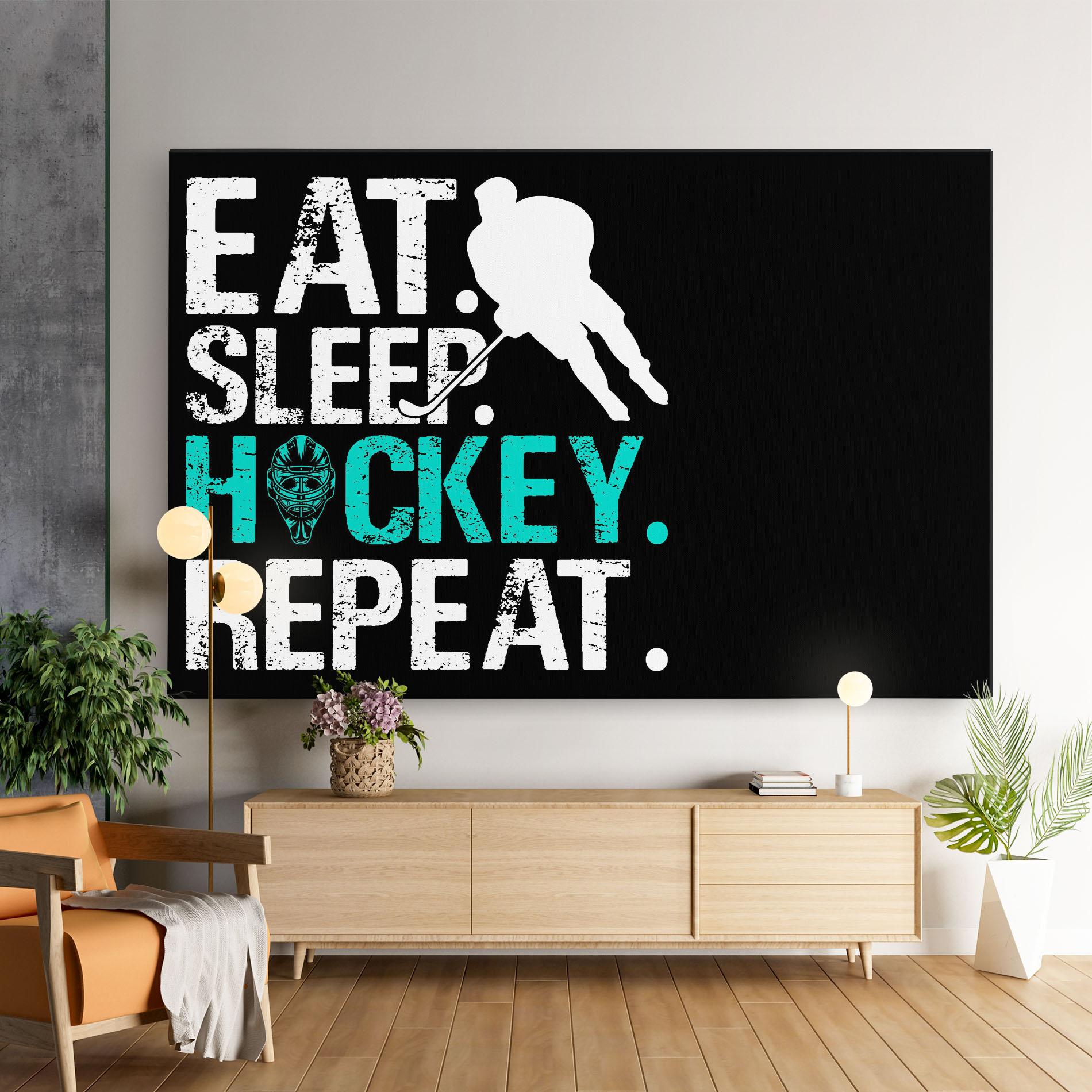 Obraz na Płótnie Sleep Hockey mockup 9