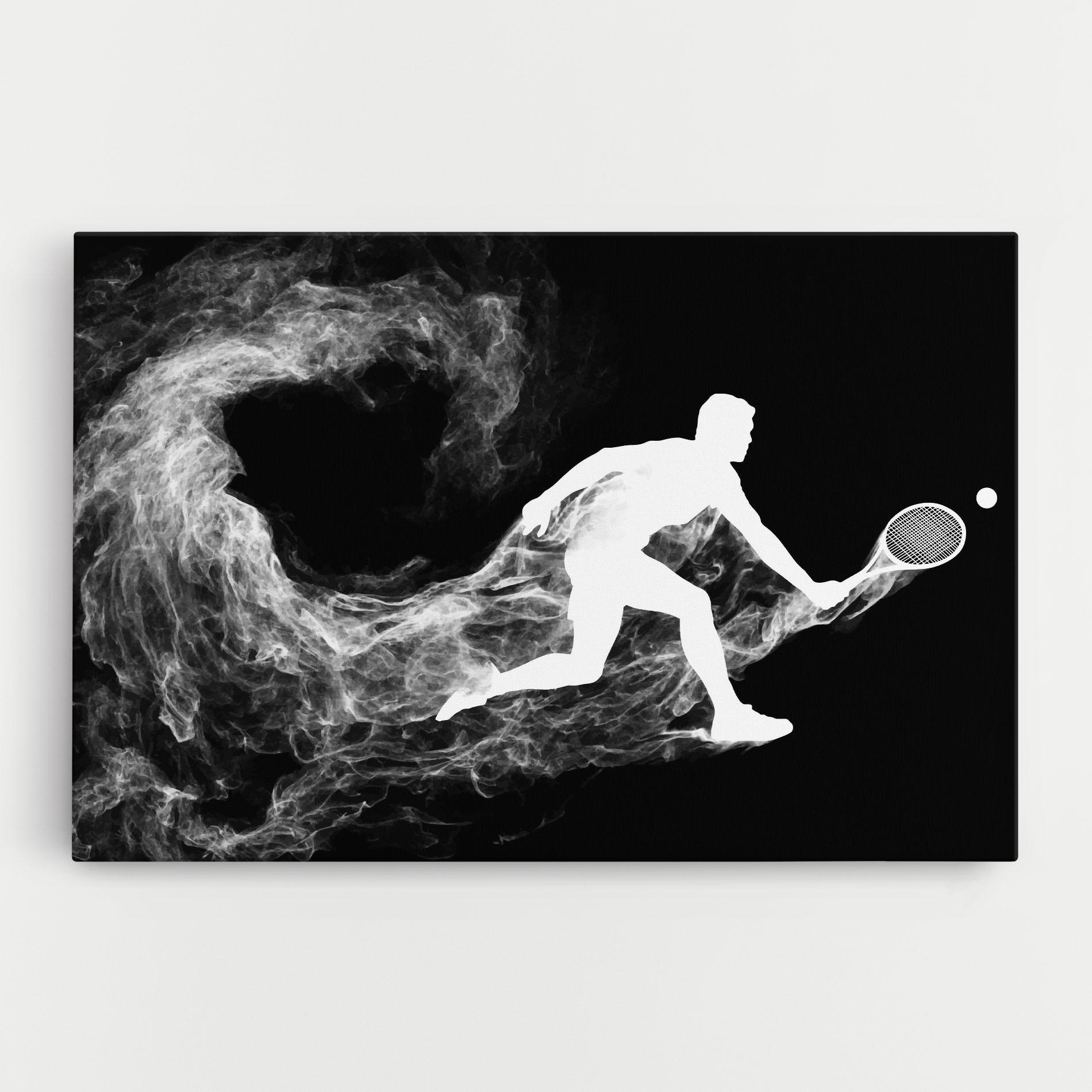 Obraz na Płótnie Tennis White Smoke mockup 0