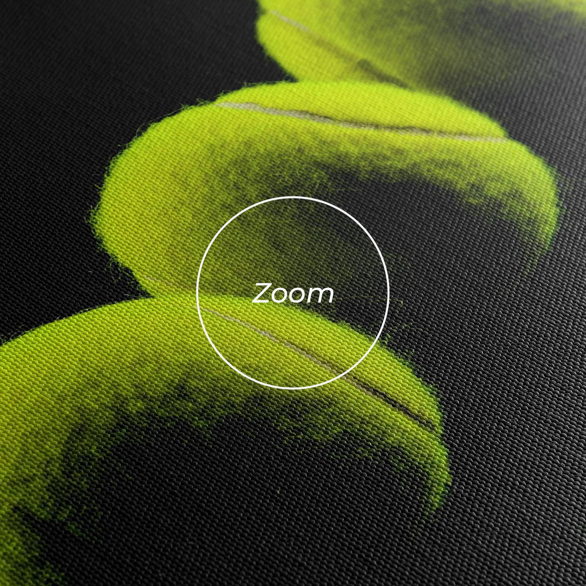 Obraz na Płótnie 3 Tennis Balls mockup 3