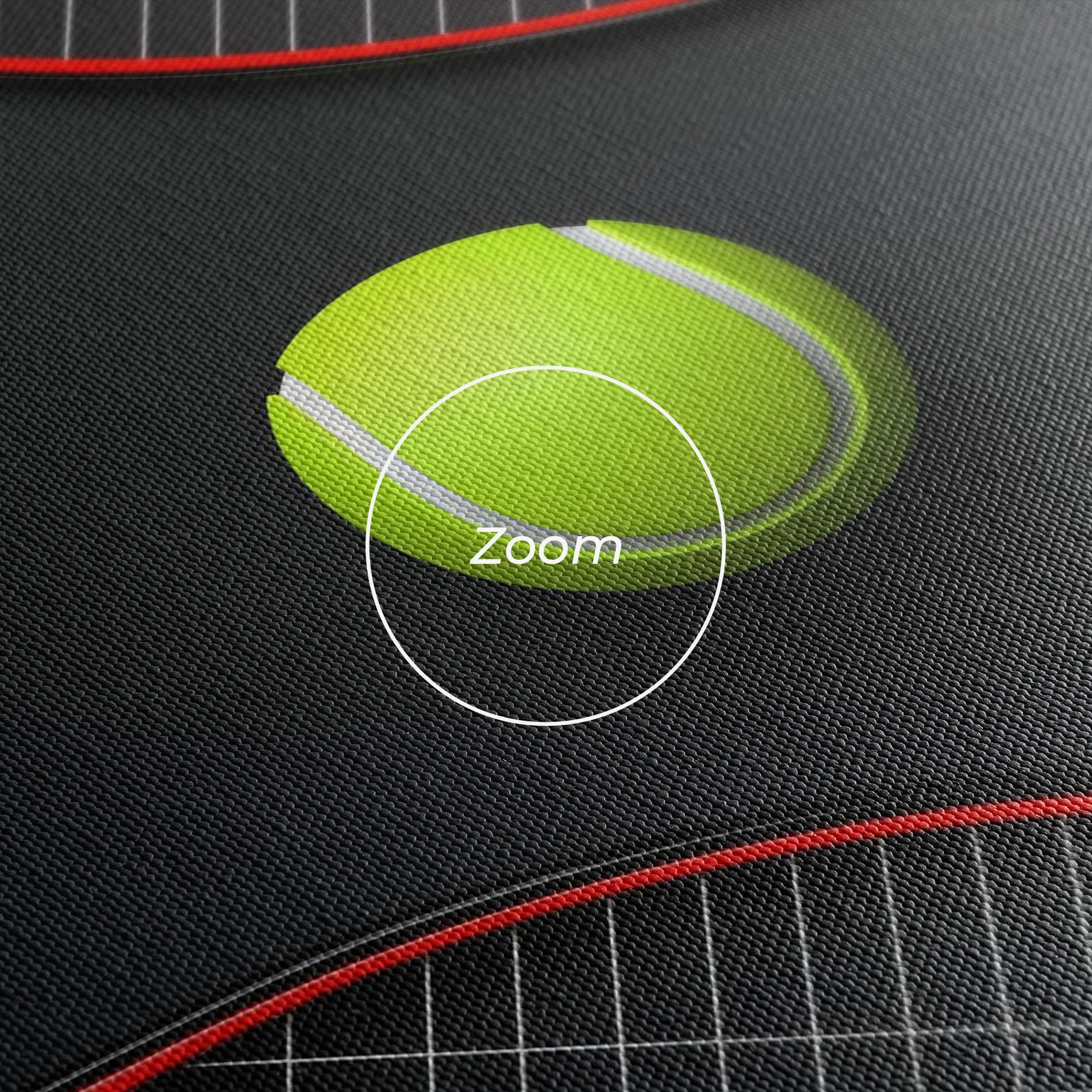 Obraz na Płótnie Red Tennis Rackets mockup 3