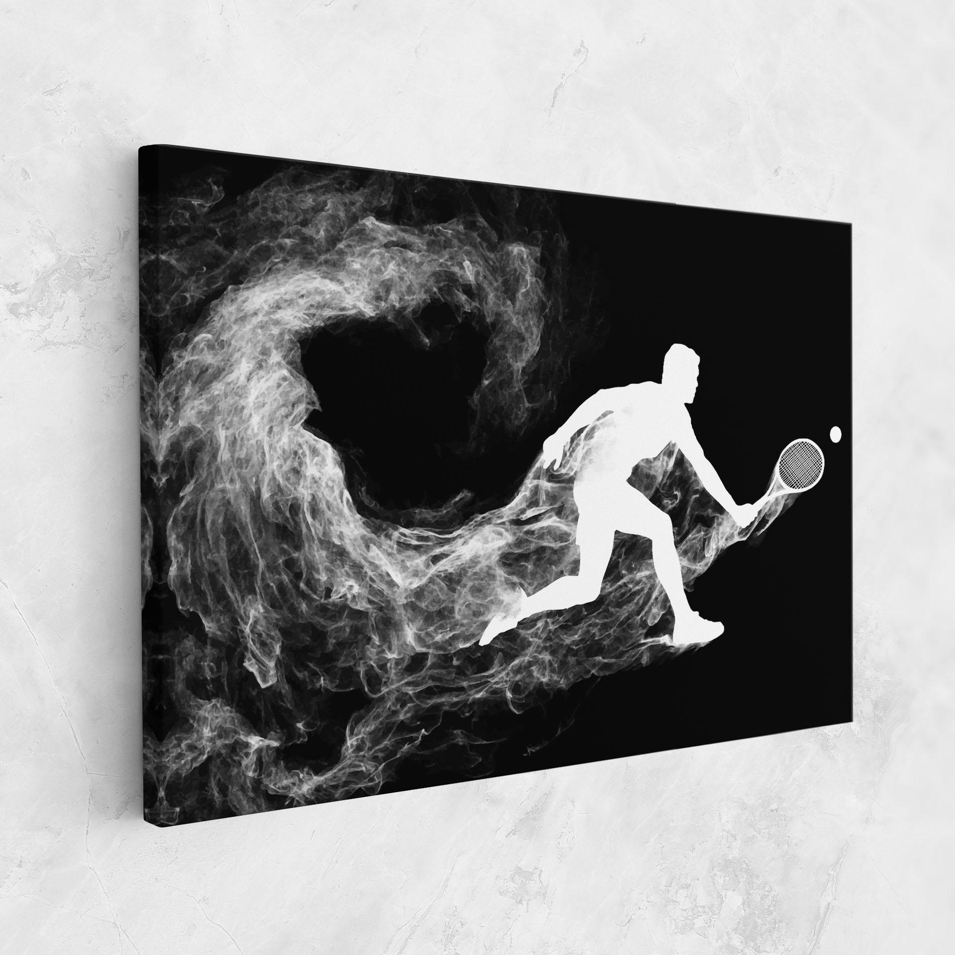 Obraz na Płótnie Tennis White Smoke mockup 1