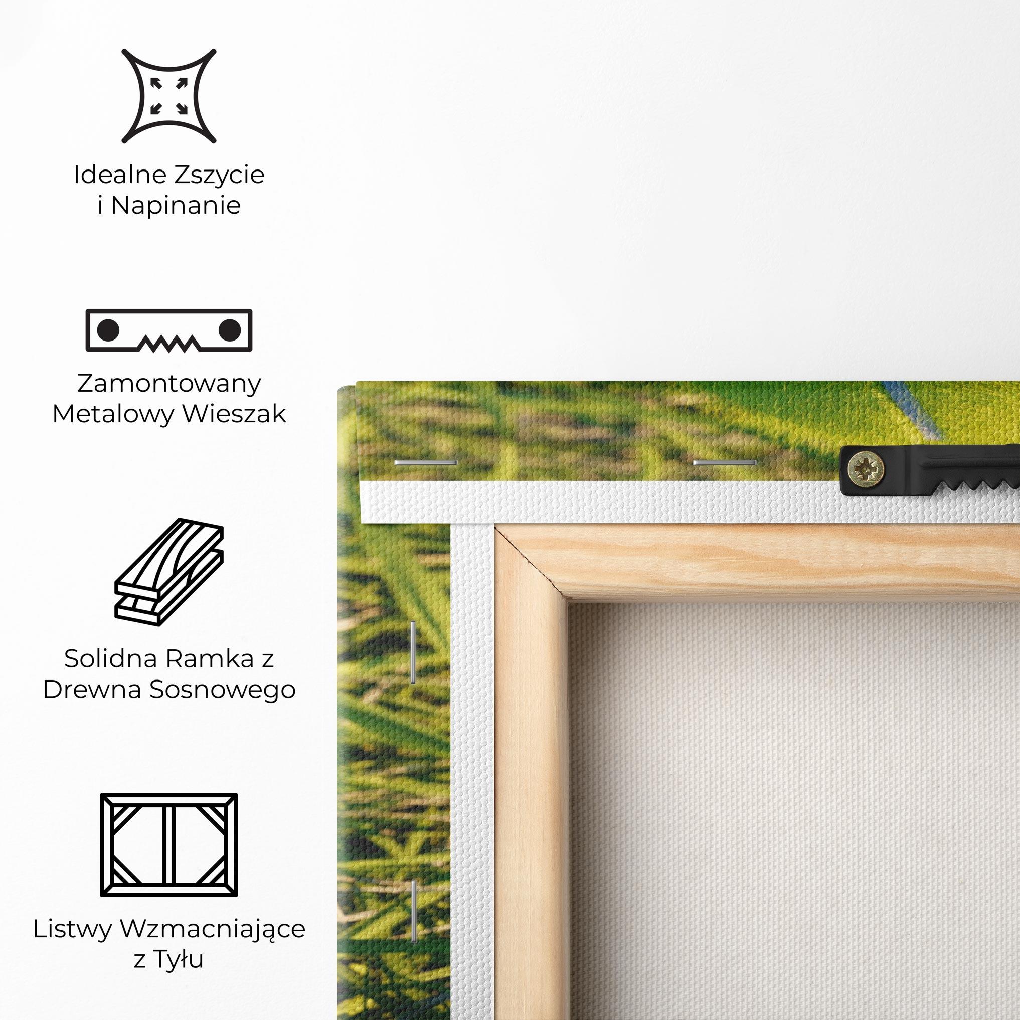 Obraz na Płótnie Green Tennis Ball mockup 5