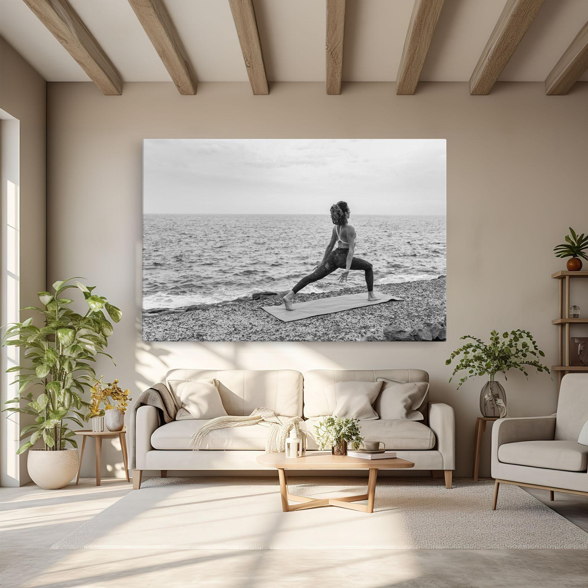 Obraz na Płótnie Blissful Balance mockup 6