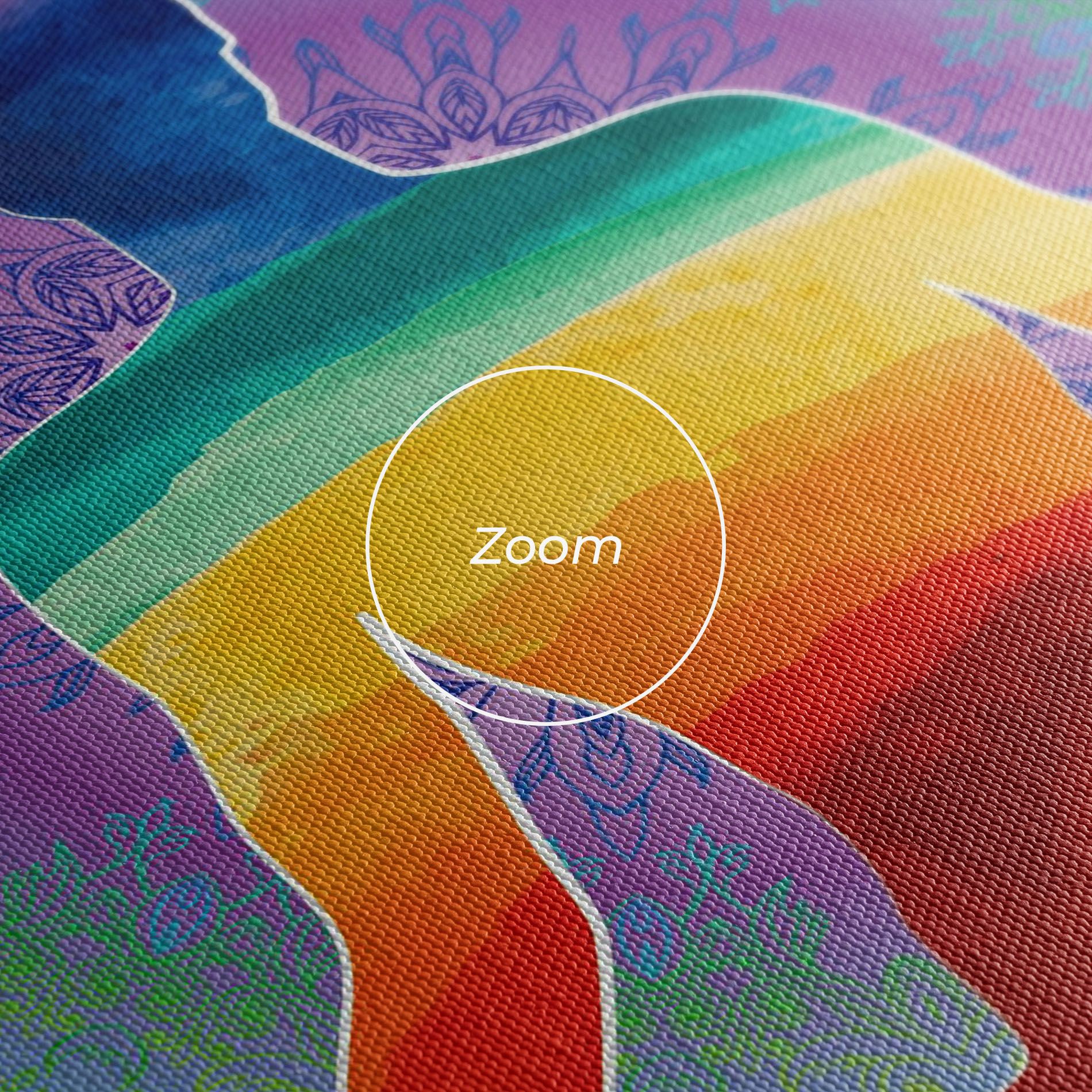 Rainbow Yoga mockup 3