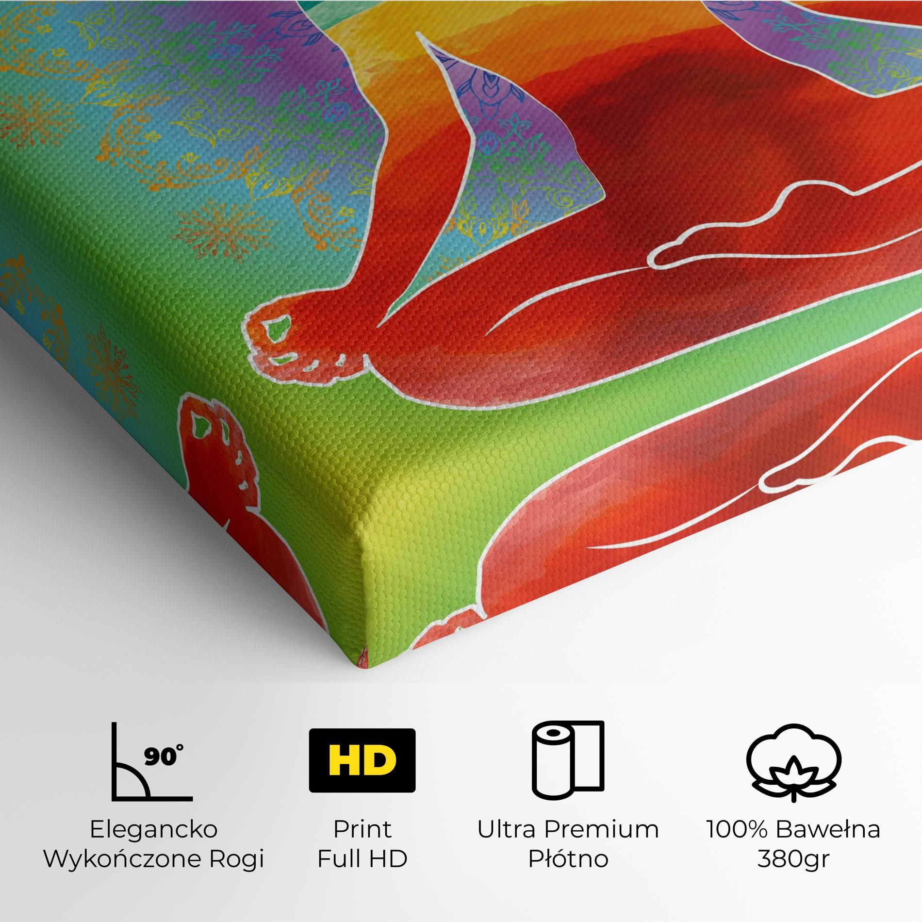 Rainbow Yoga mockup 4