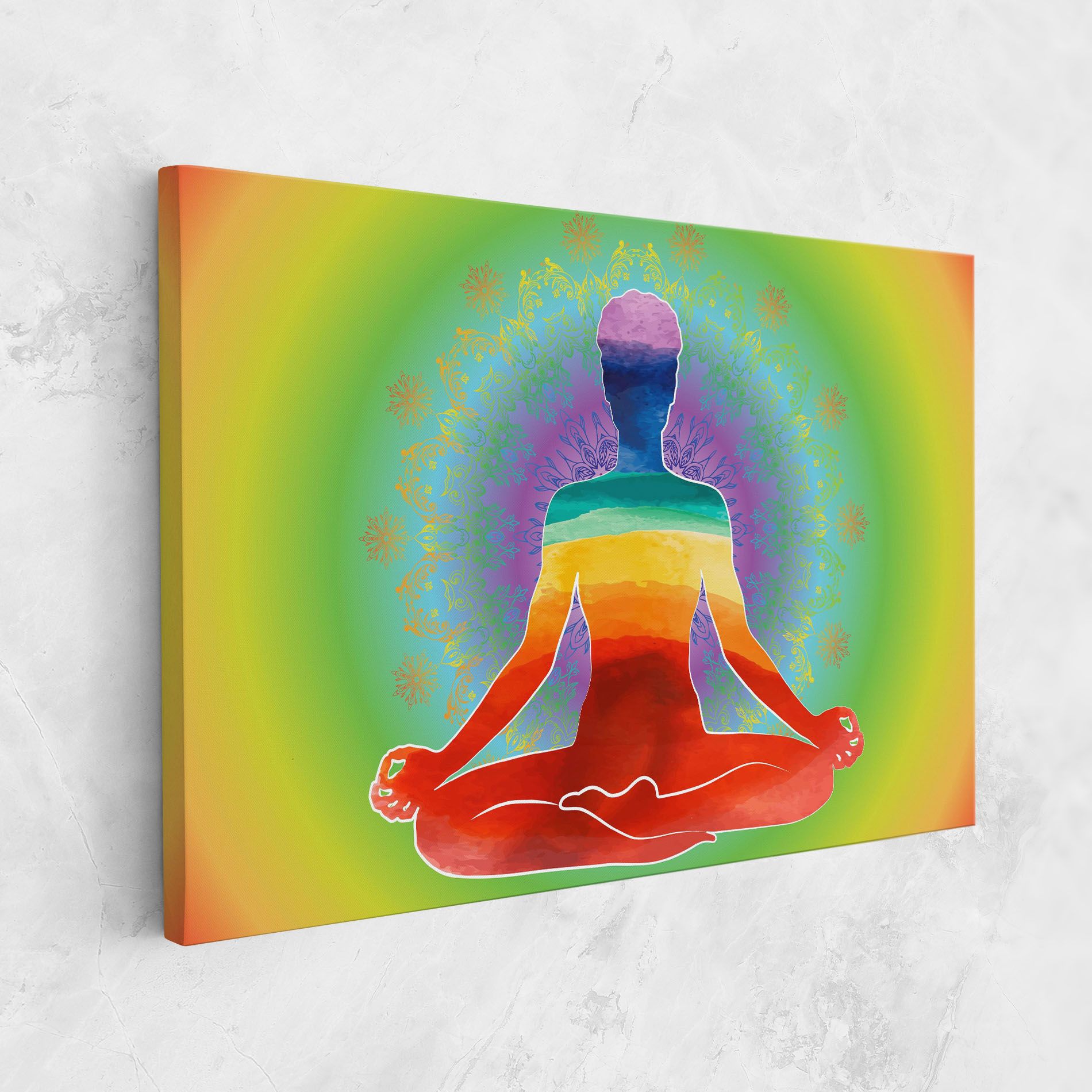Rainbow Yoga mockup 1