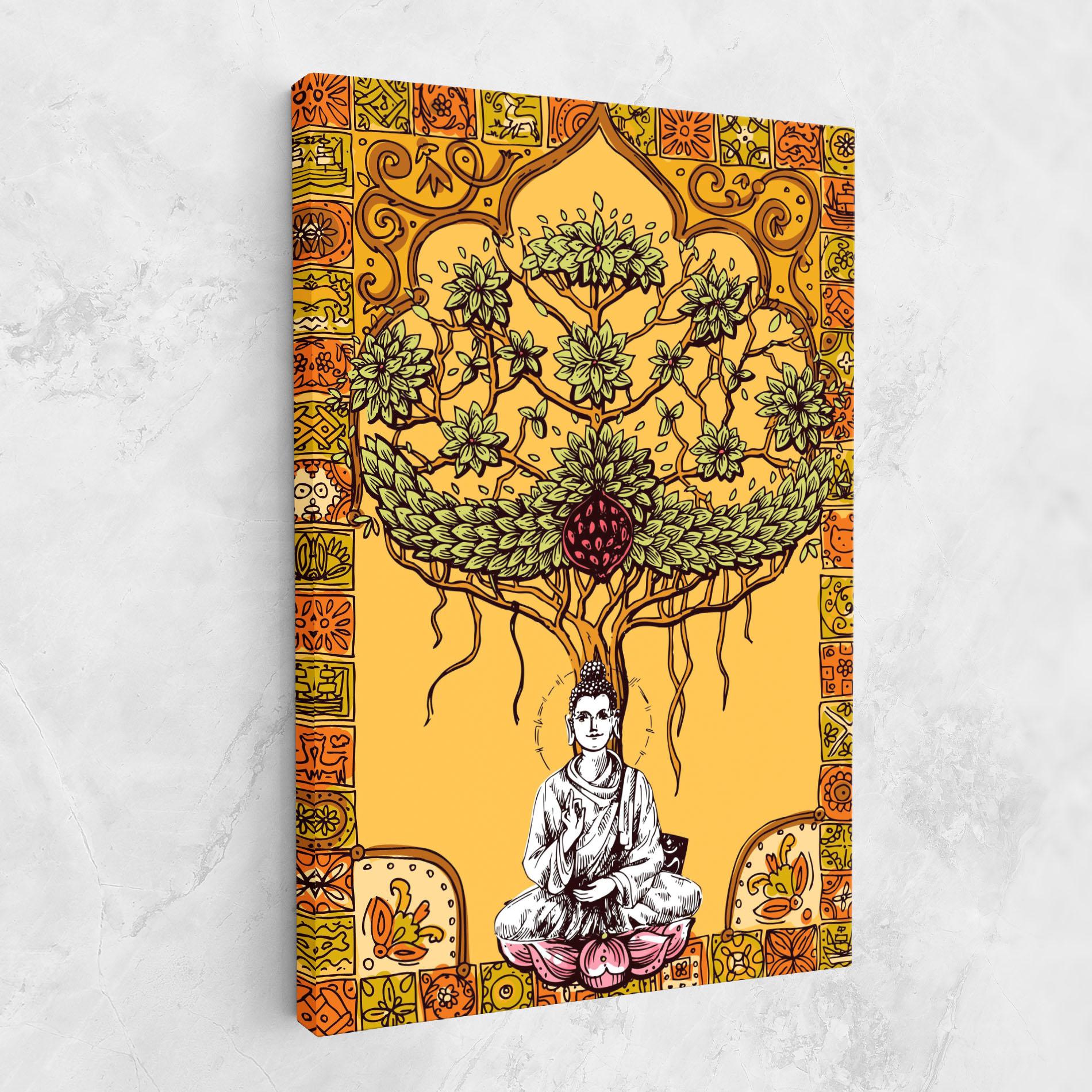 Obraz na Płótnie Meditation Three mockup 1