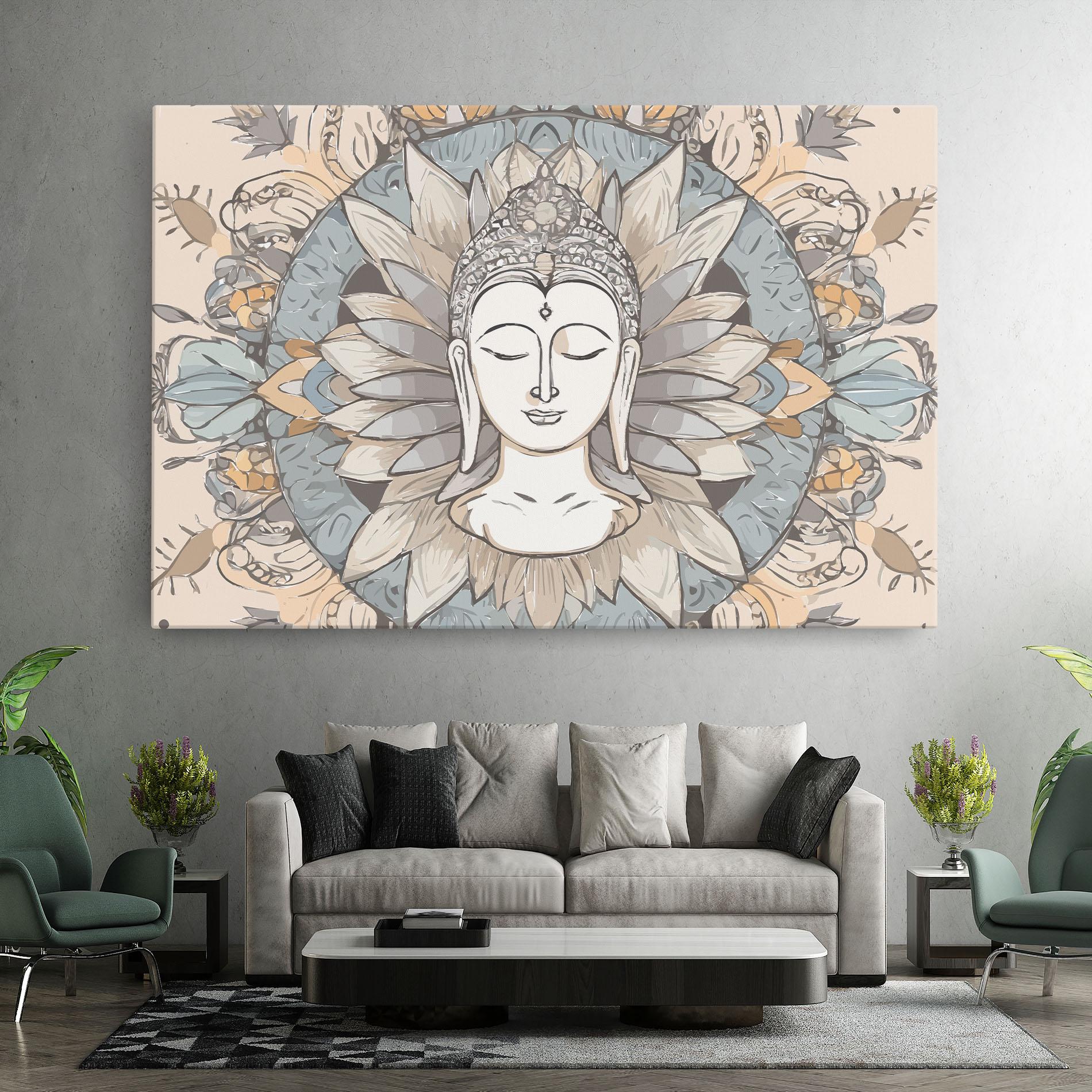 Obraz na Płótnie Boho Element mockup 7