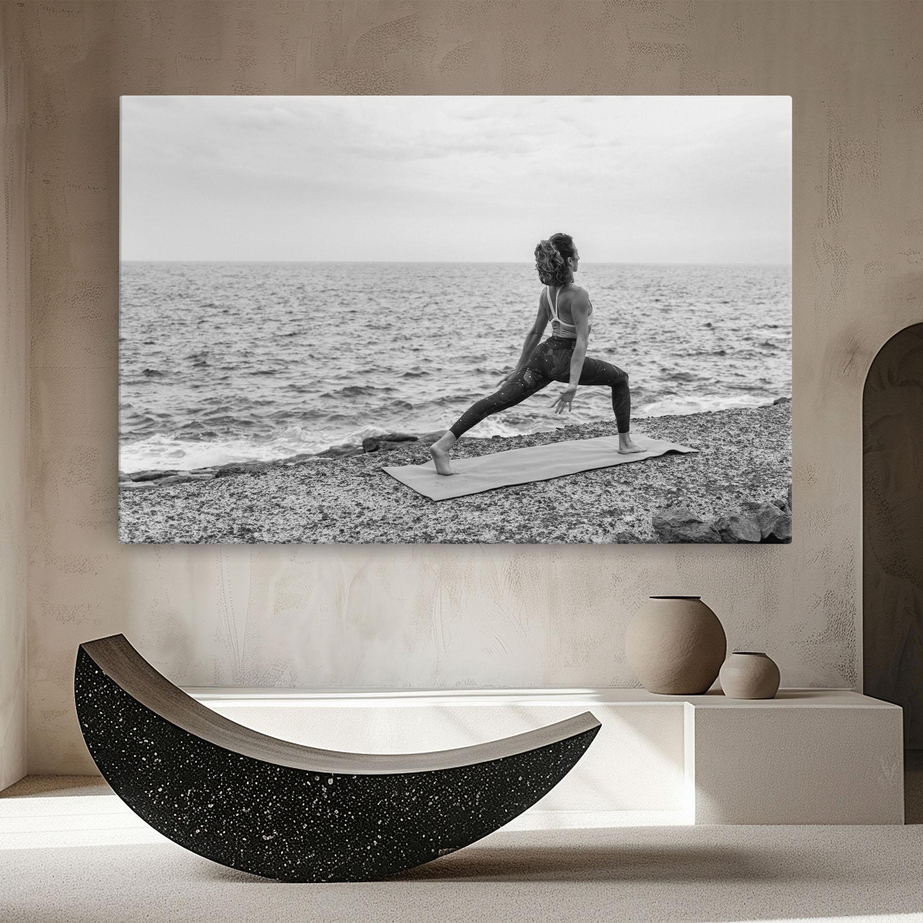 Obraz na Płótnie Blissful Balance mockup 8