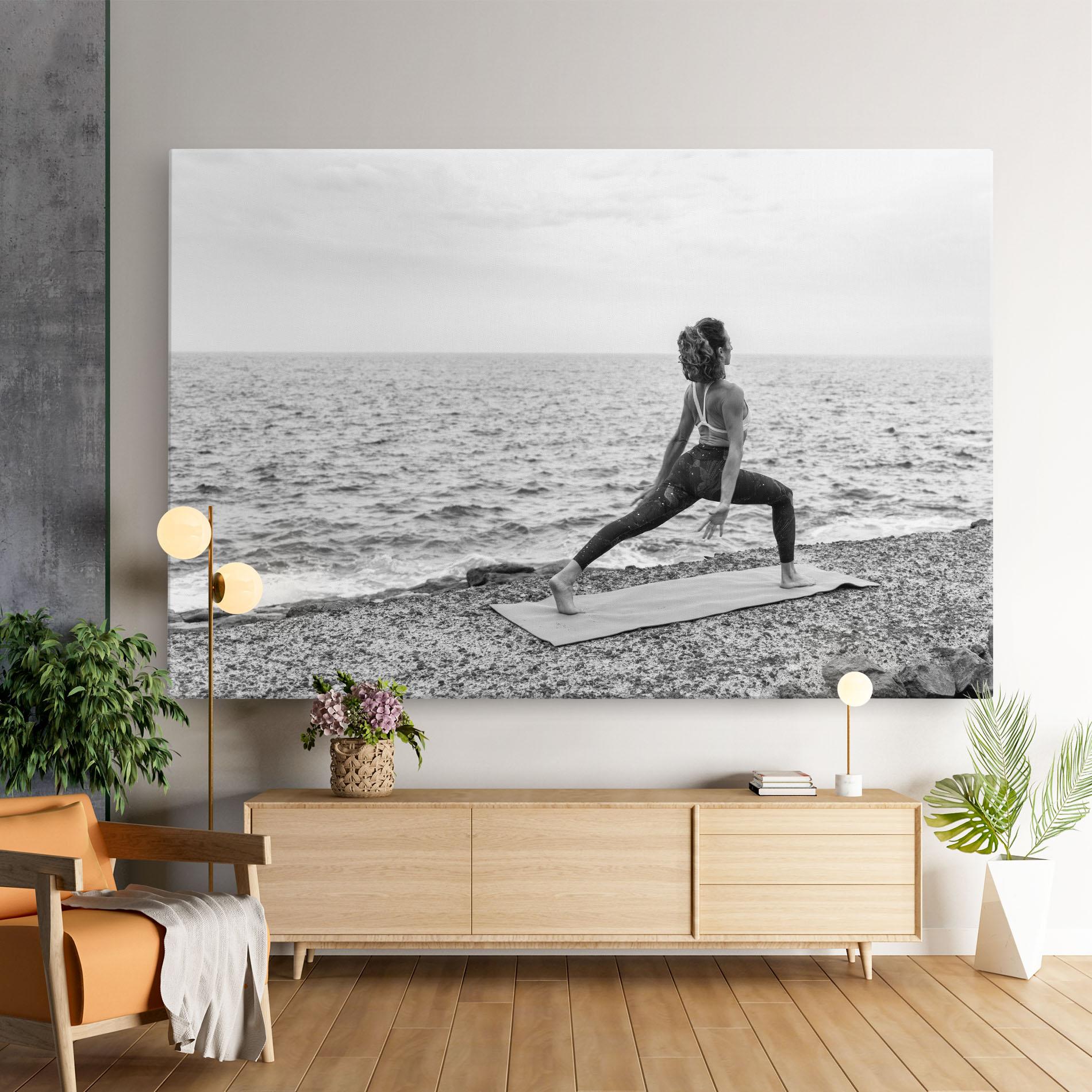 Obraz na Płótnie Blissful Balance mockup 9