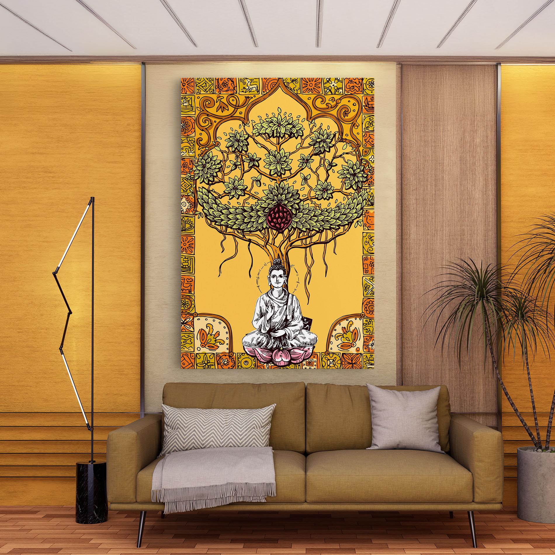 Obraz na Płótnie Meditation Three mockup 9