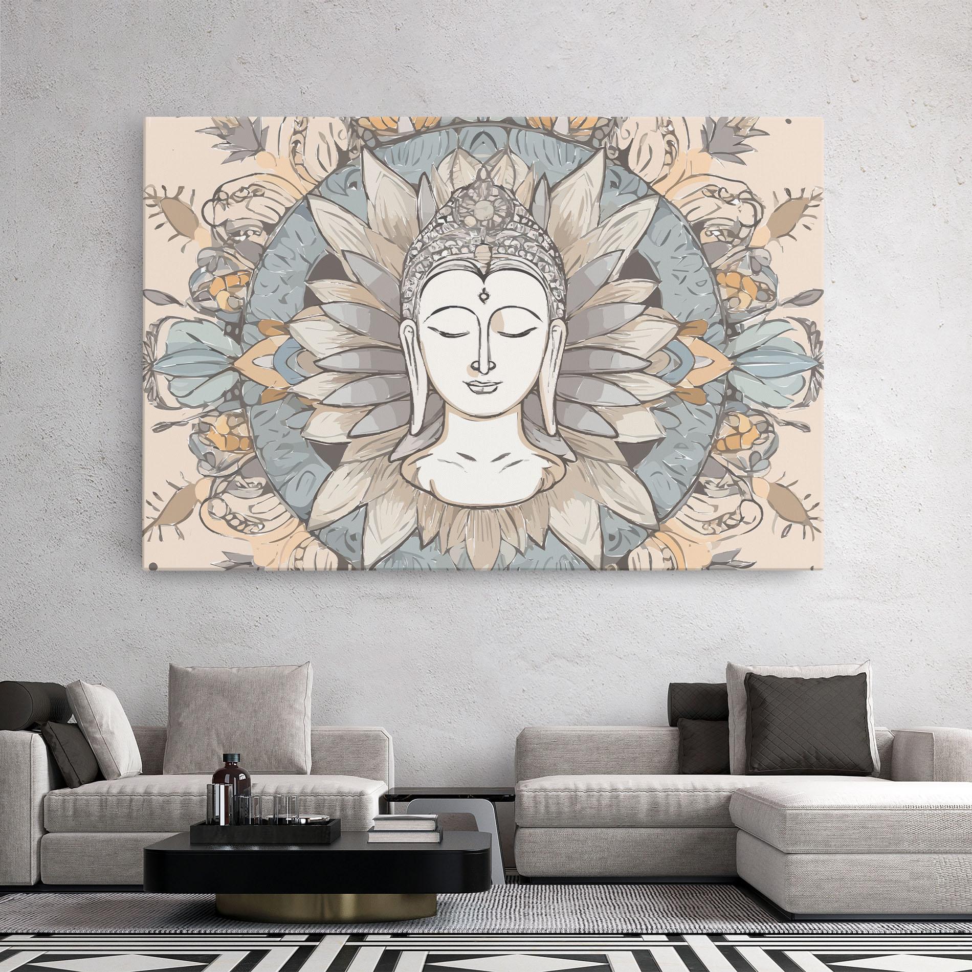 Obraz na Płótnie Boho Element mockup 2