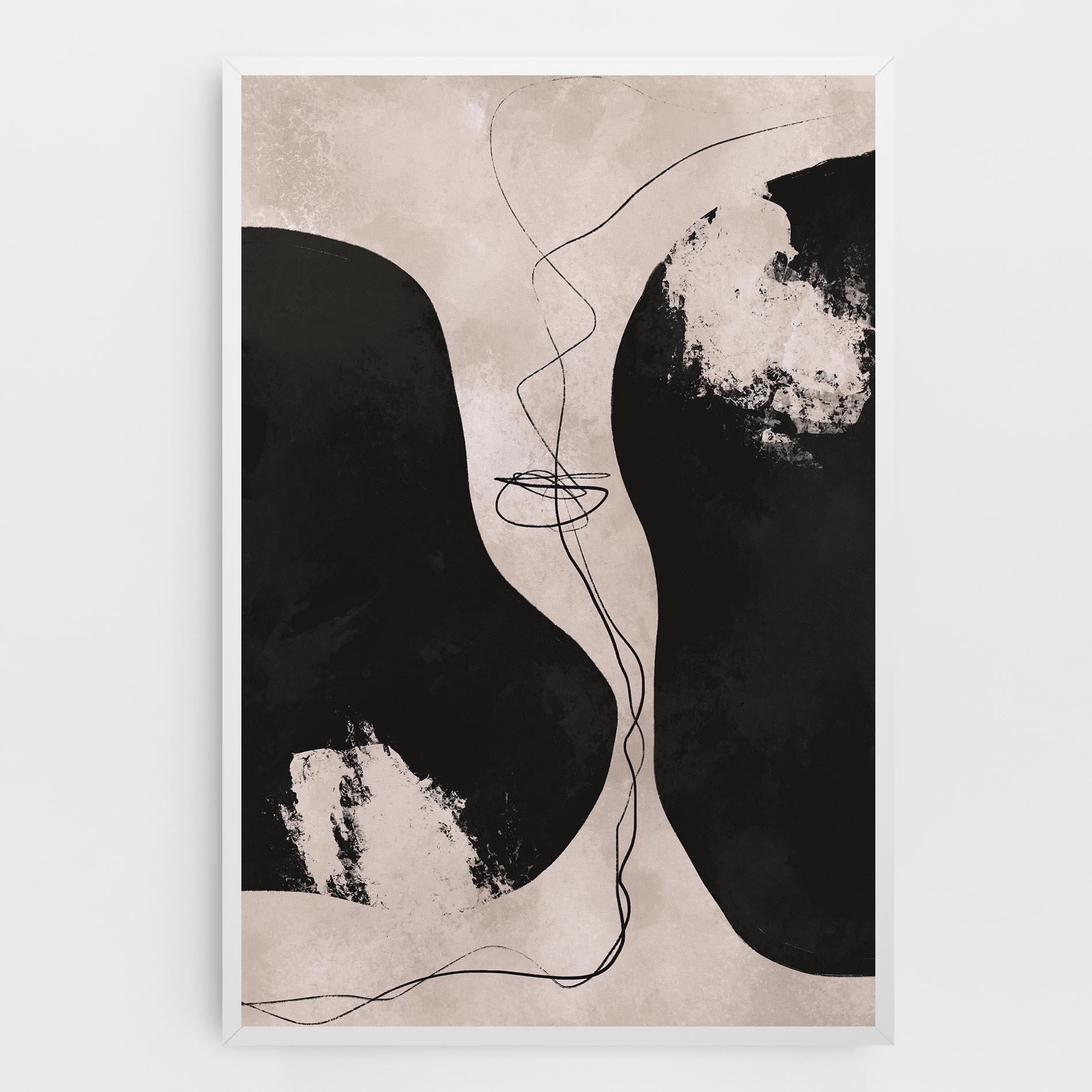 Obraz na Płótnie Modern Brushstrokes mockup 0