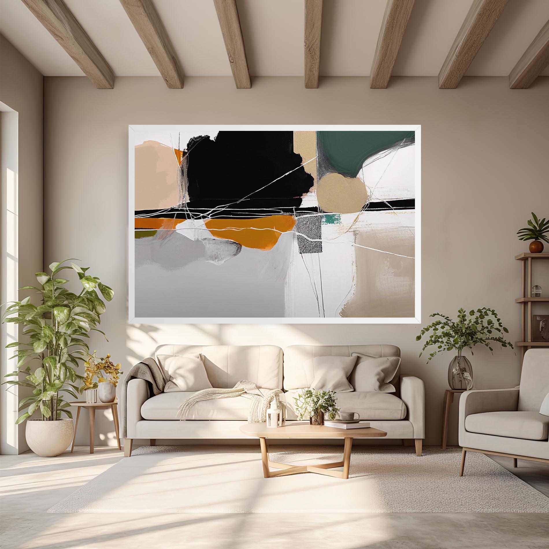 Obraz na Płótnie Abstract Ornament Prints mockup 6