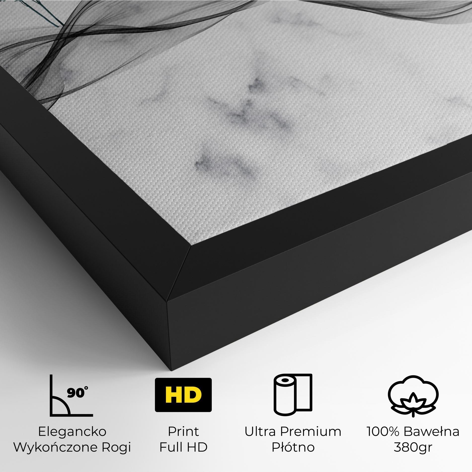 Obraz na Płótnie Abstract Golden Landscape 1 mockup 4