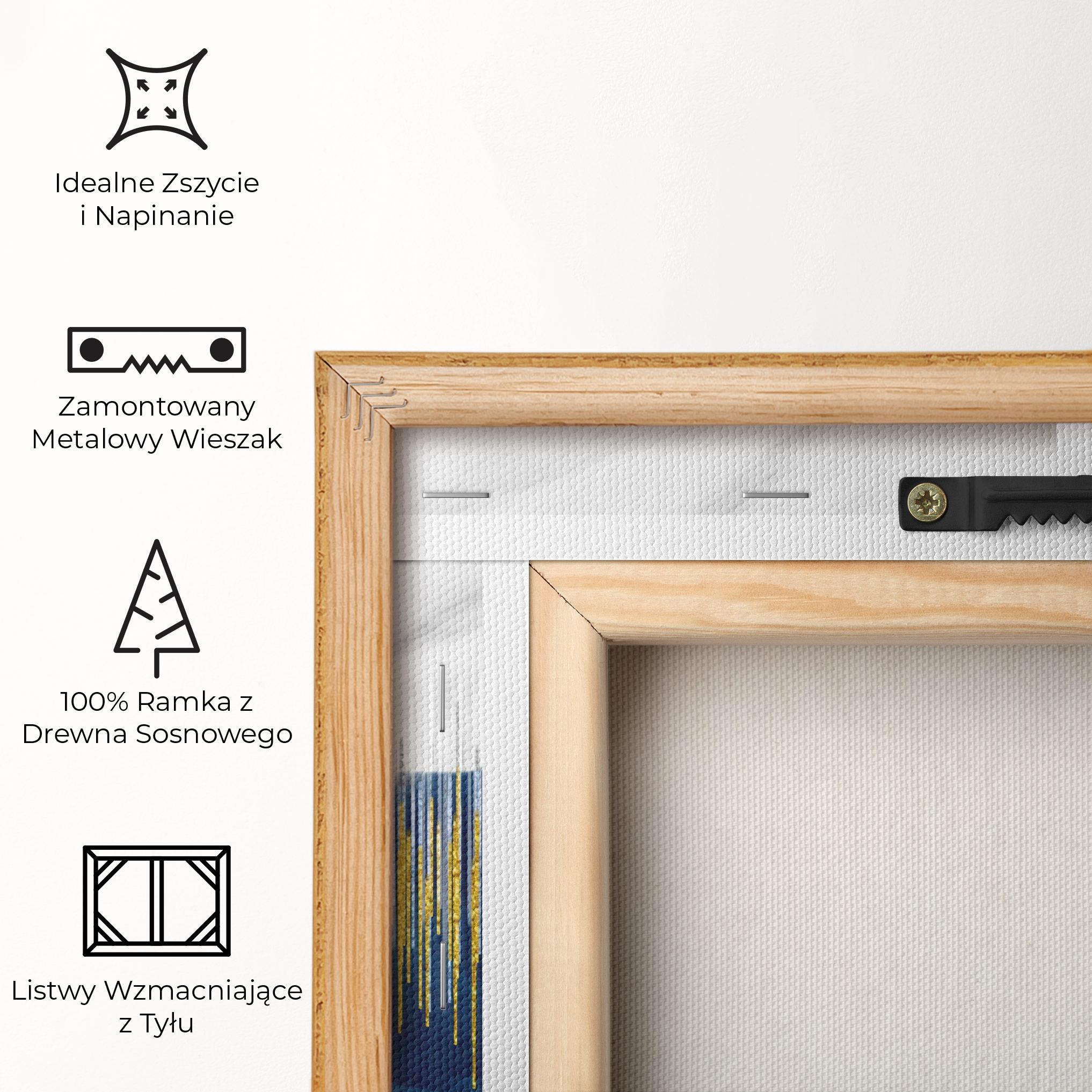 Obraz na Płótnie Abstract Marble Art mockup 5