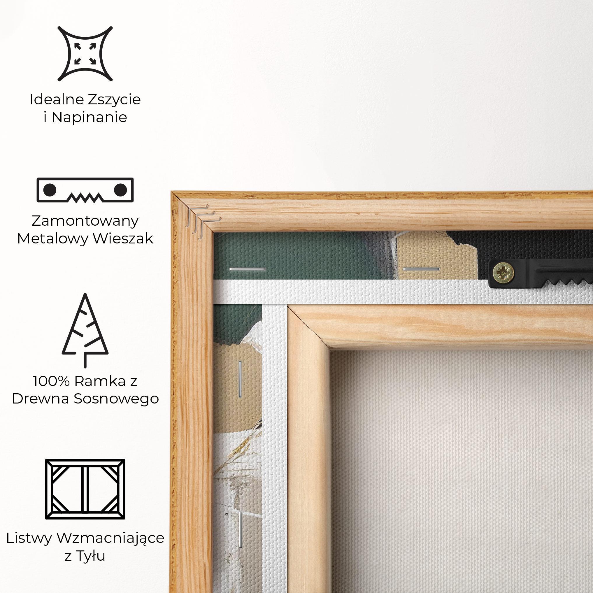 Obraz na Płótnie Abstract Ornament Prints mockup 5