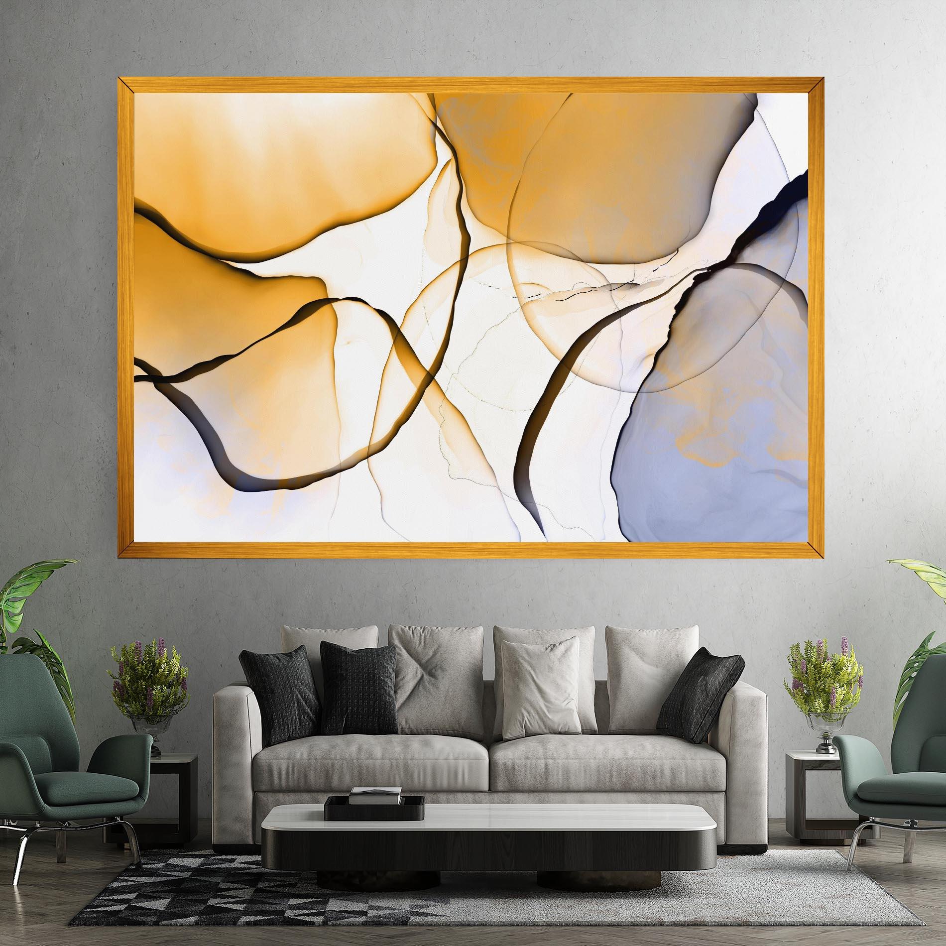 Obraz na Płótnie Abstract Alcohol Ink mockup 7