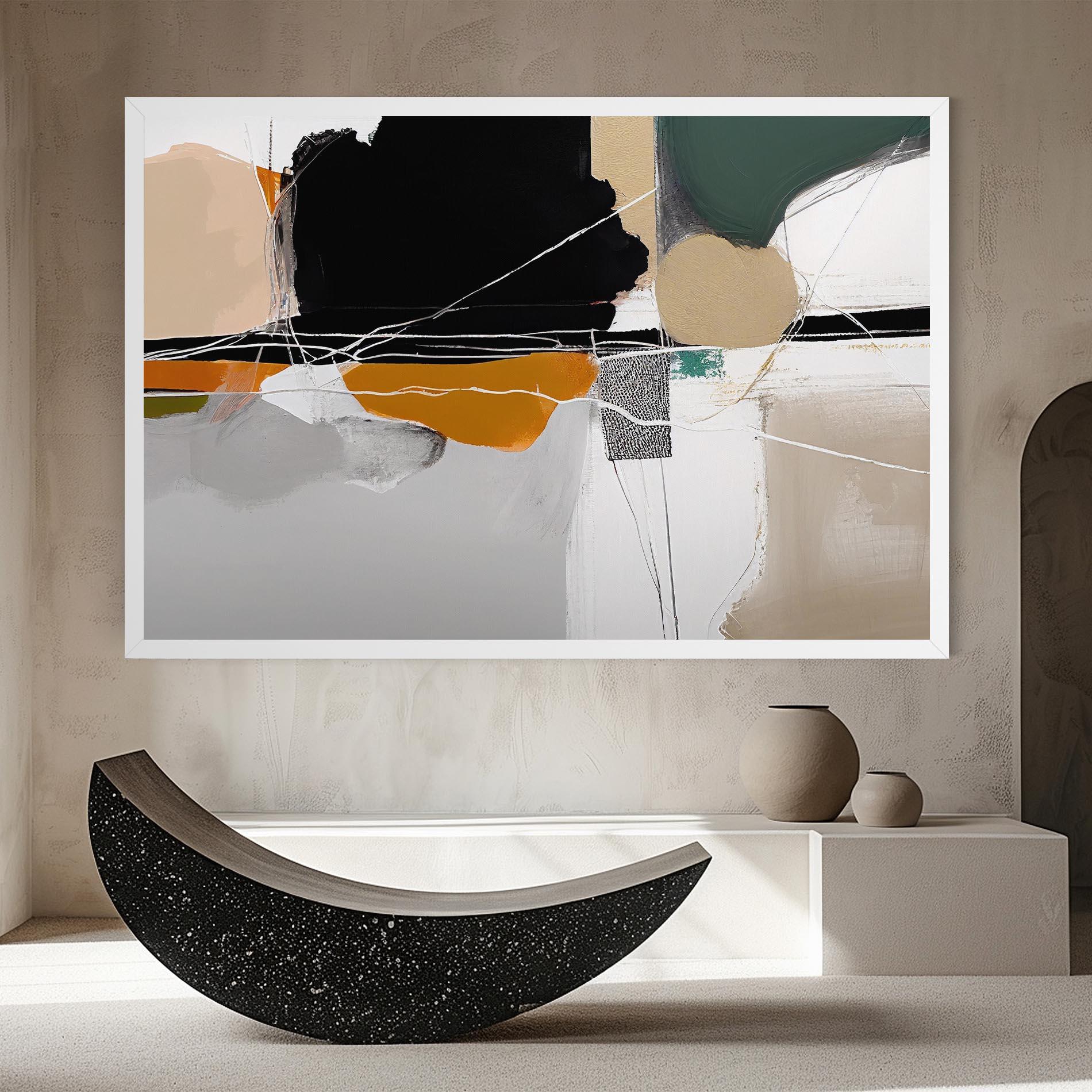 Obraz na Płótnie Abstract Ornament Prints mockup 8