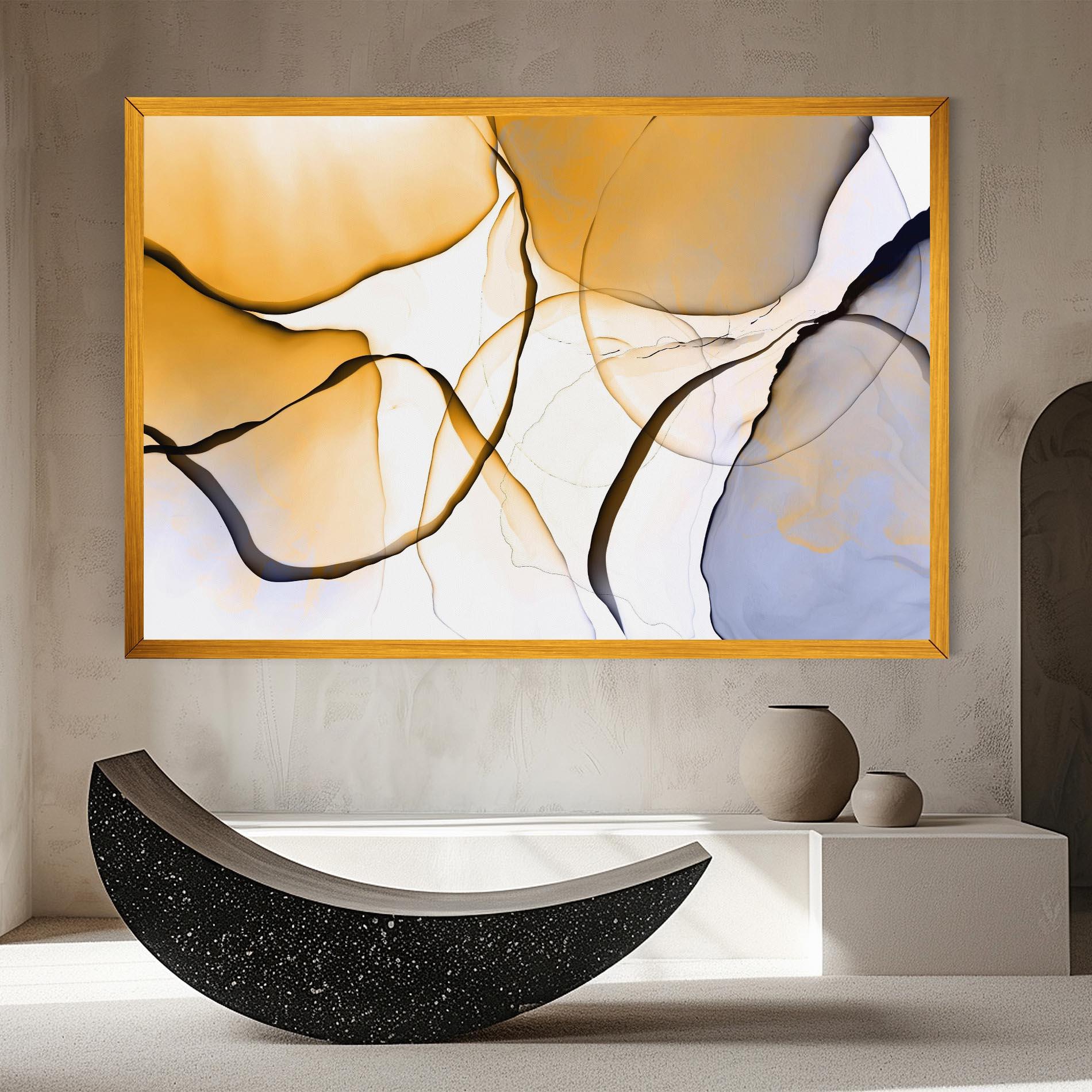 Obraz na Płótnie Abstract Alcohol Ink mockup 8