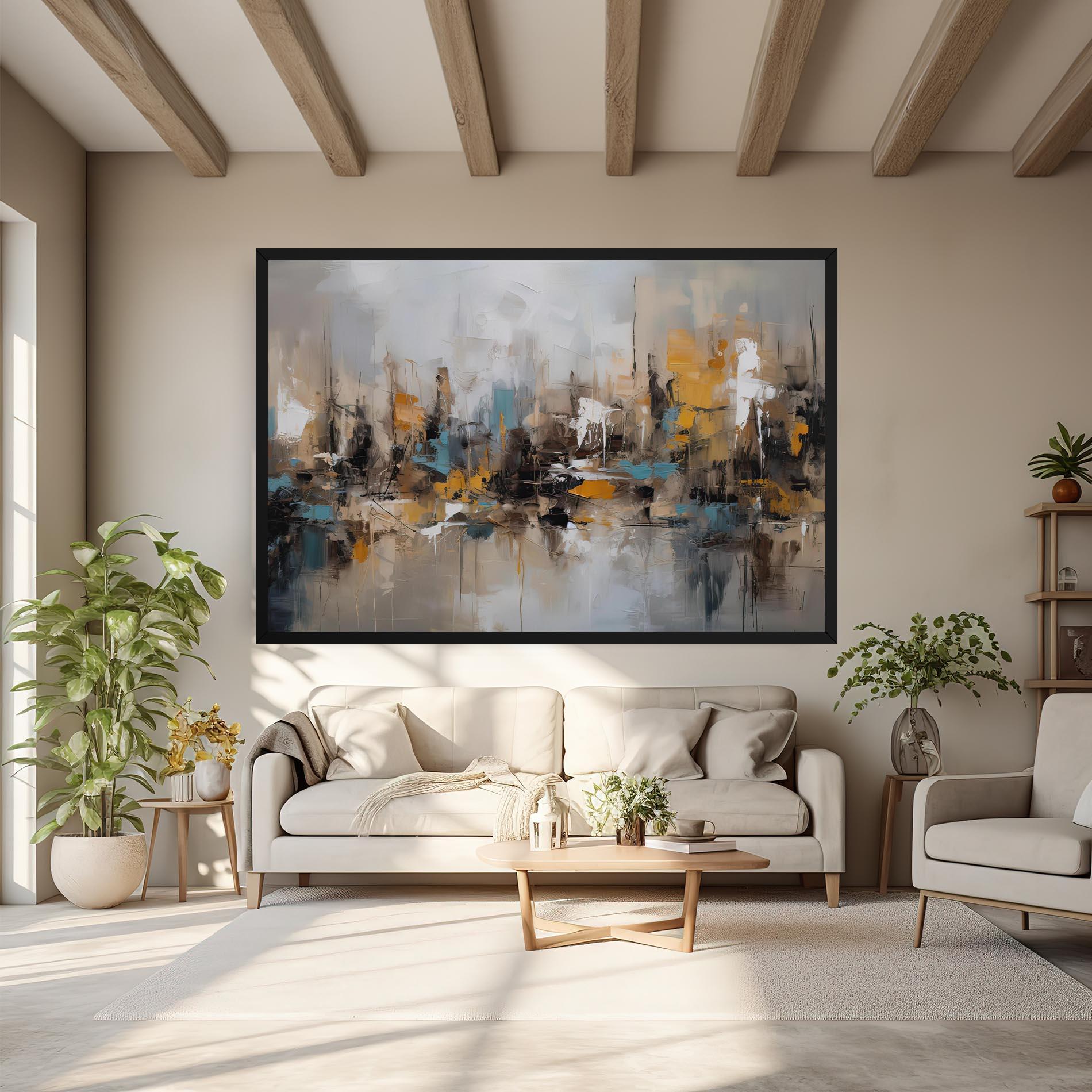 Obraz na Płótnie Abstract Los Angeles mockup 6