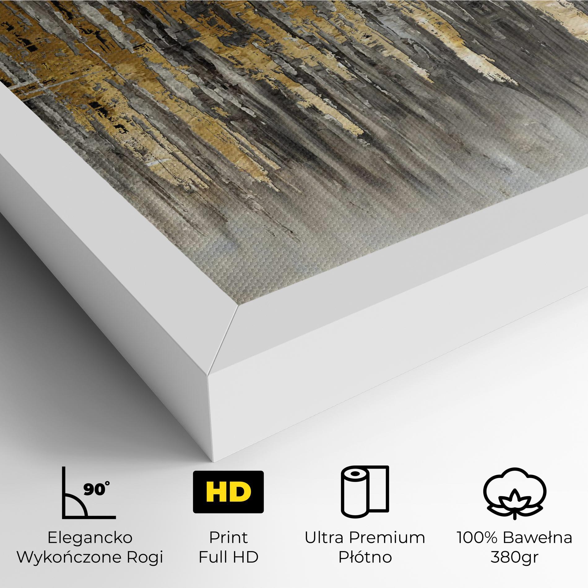 Obraz na Płótnie Acrylic Silver Paint mockup 4