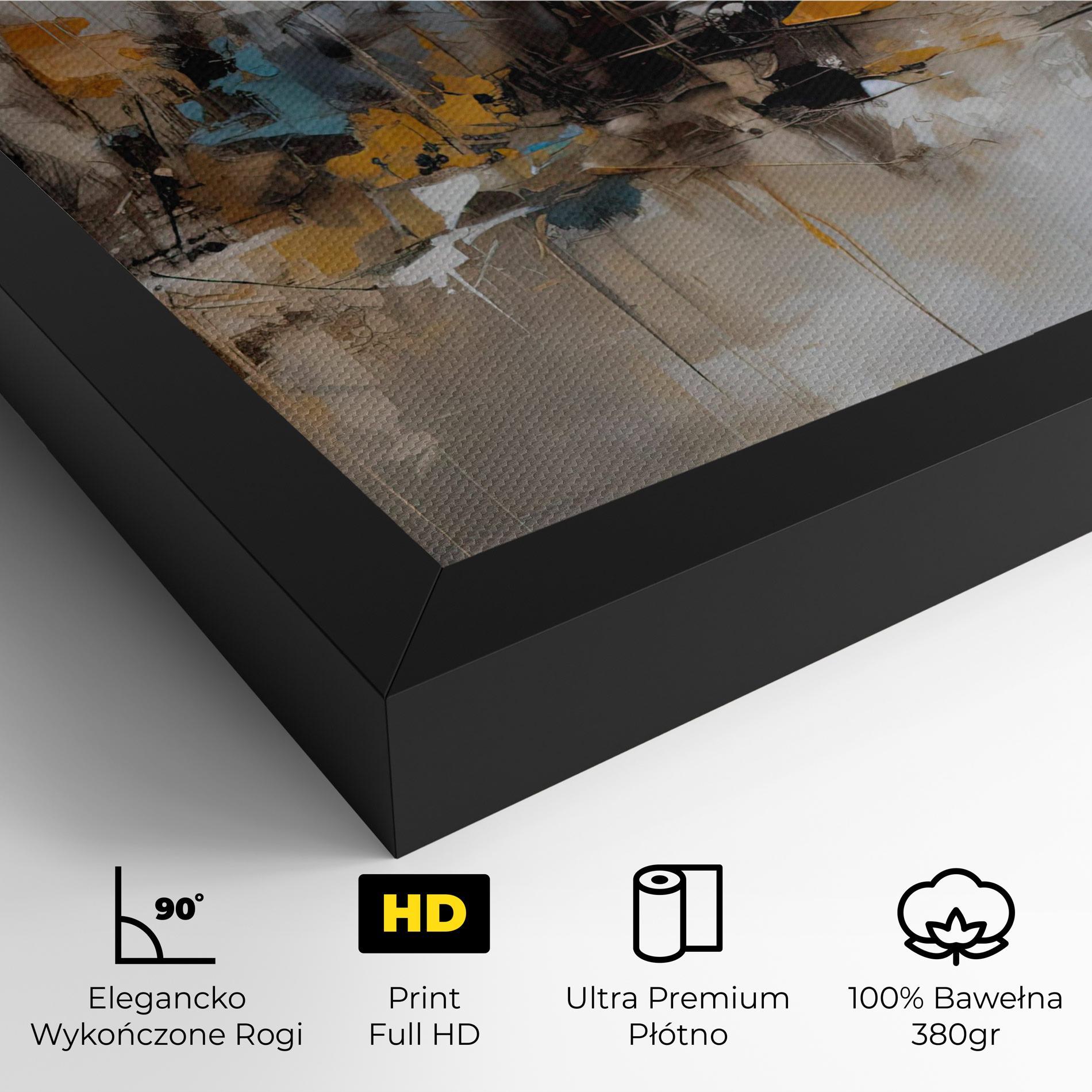 Obraz na Płótnie Abstract Los Angeles mockup 4