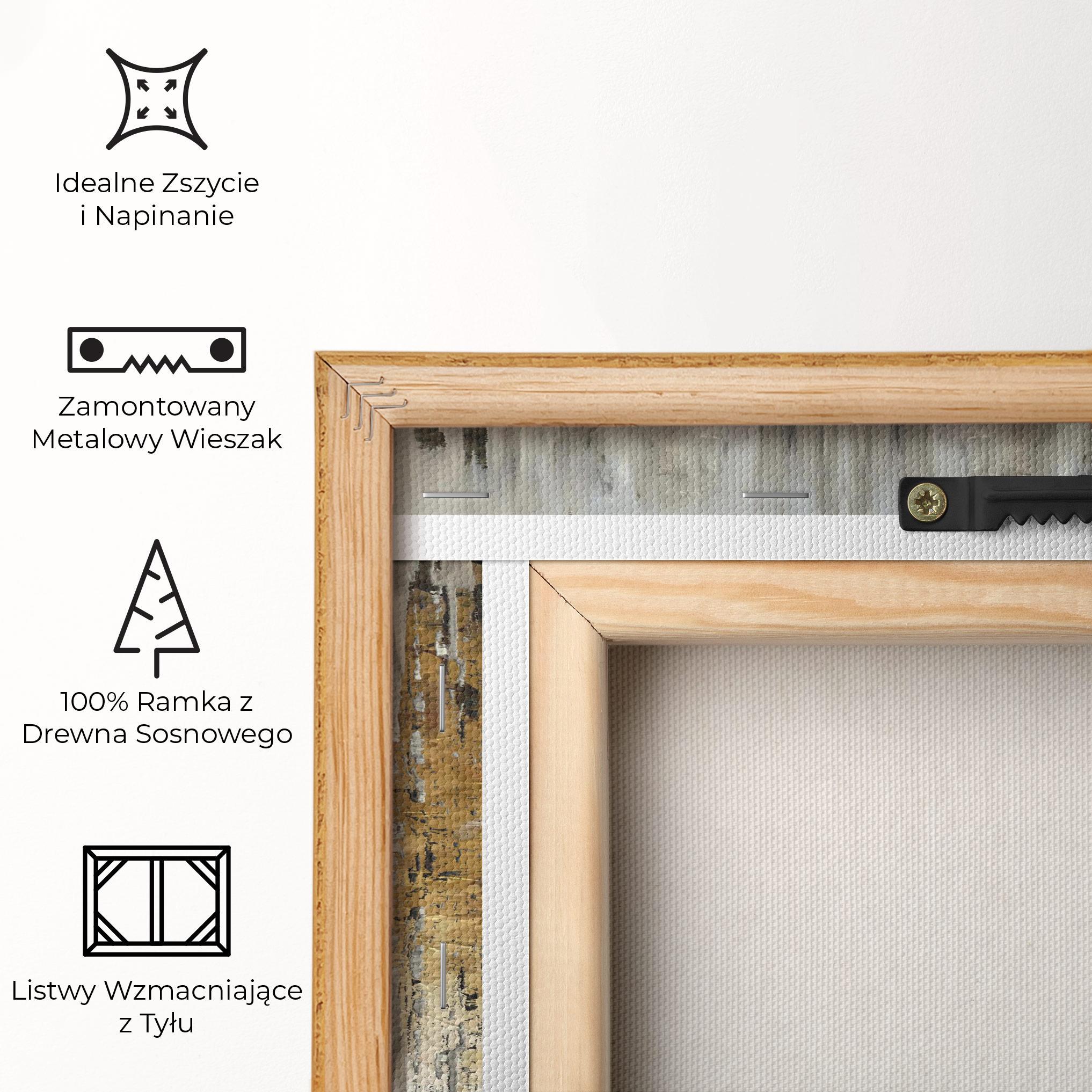 Obraz na Płótnie Acrylic Silver Paint mockup 5