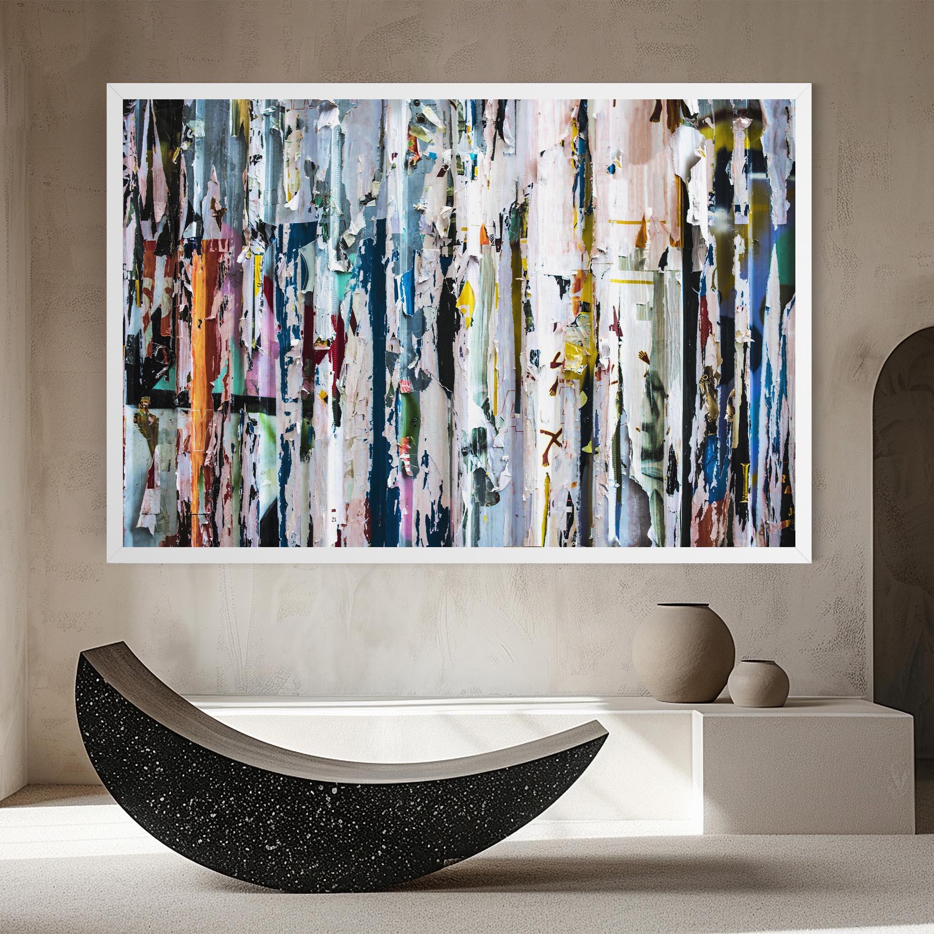 Obraz na Płótnie Abstract Torn Paper mockup 8