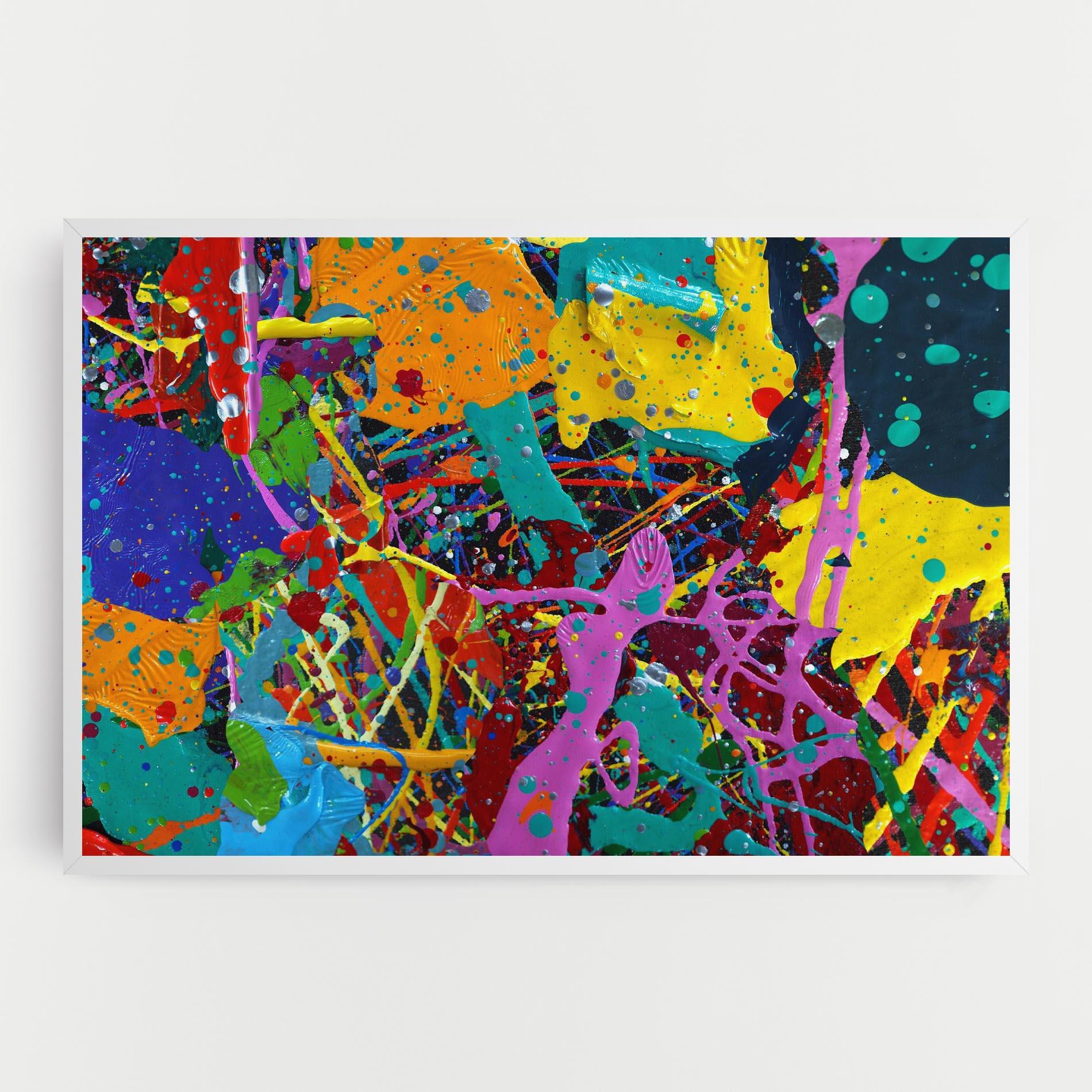 Obraz na Płótnie Dark Panorama mockup 0