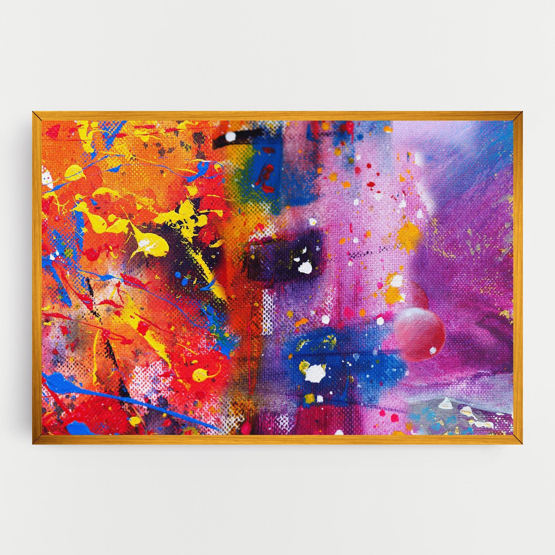 Obraz na Płótnie Art Panorama mockup 0