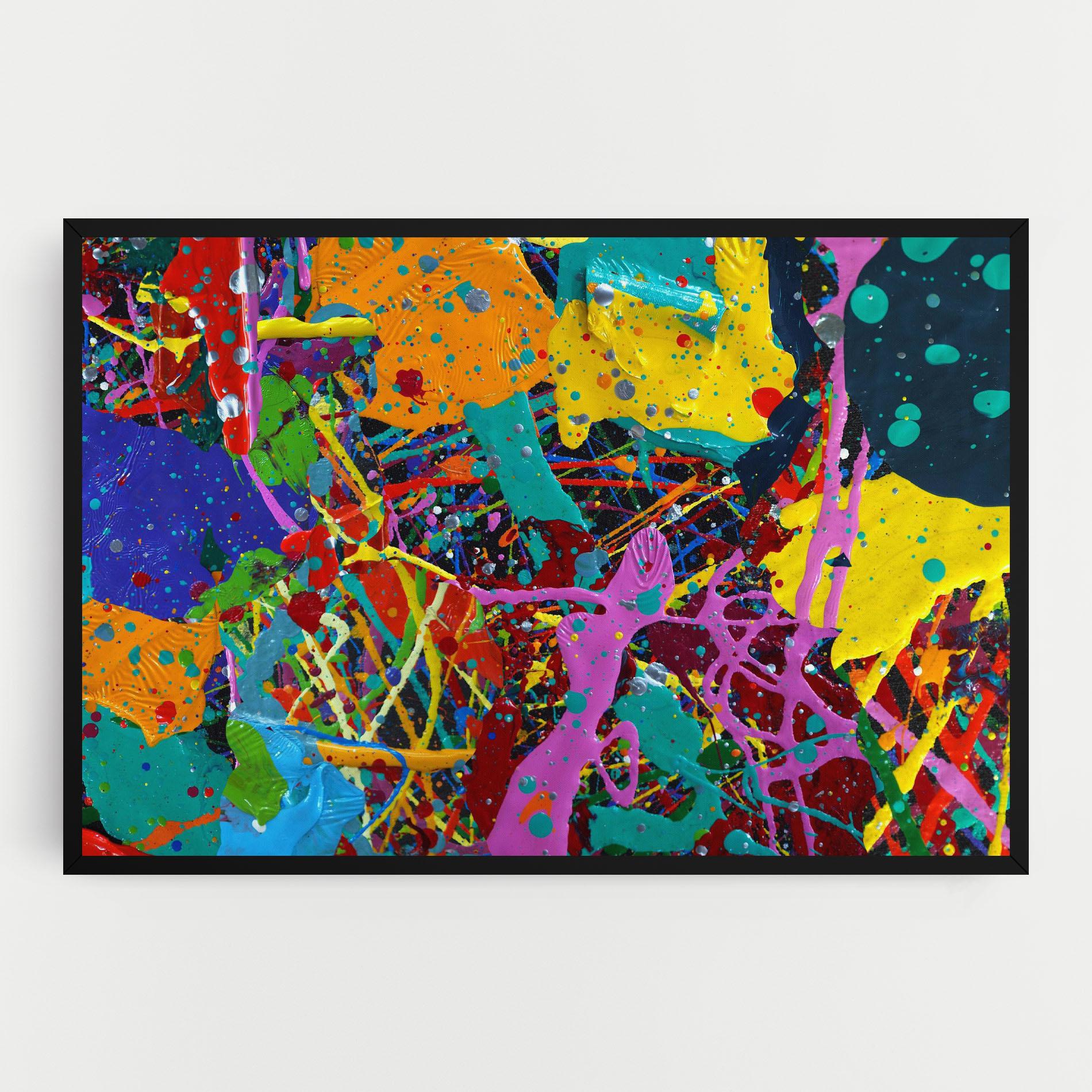 Obraz na Płótnie Dark Panorama mockup 0