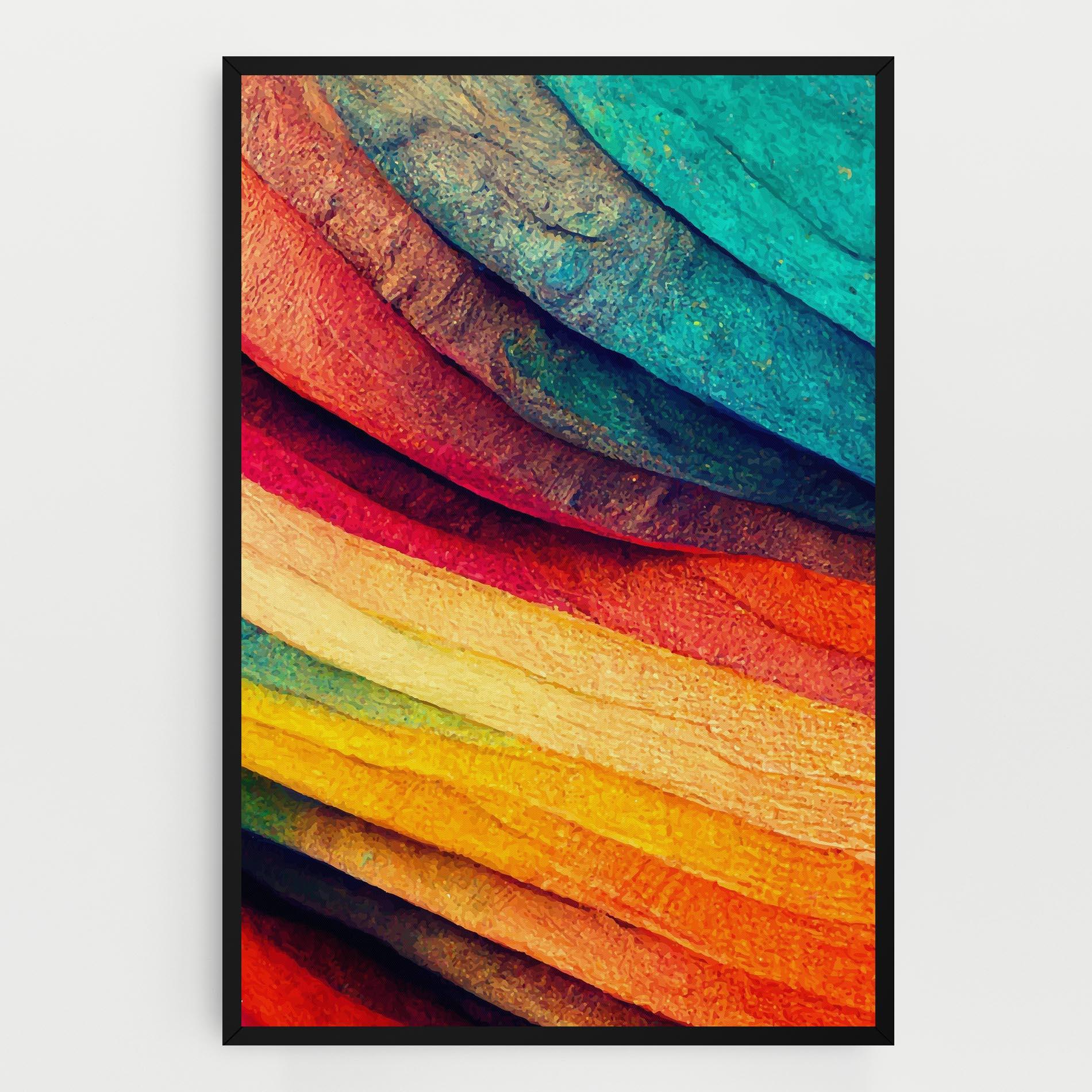 Obraz na Płótnie Autumn Abstract Color mockup 0