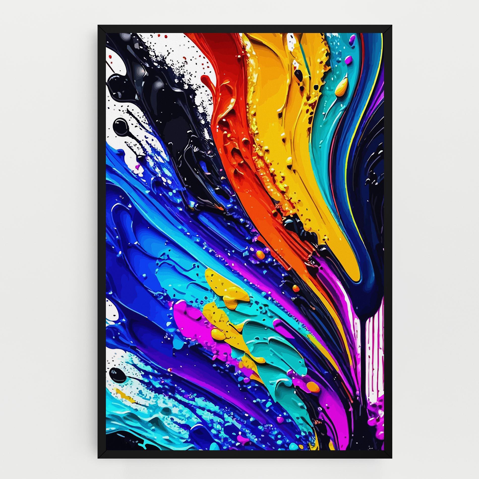 Obraz na Płótnie Beautiful Splash mockup 0