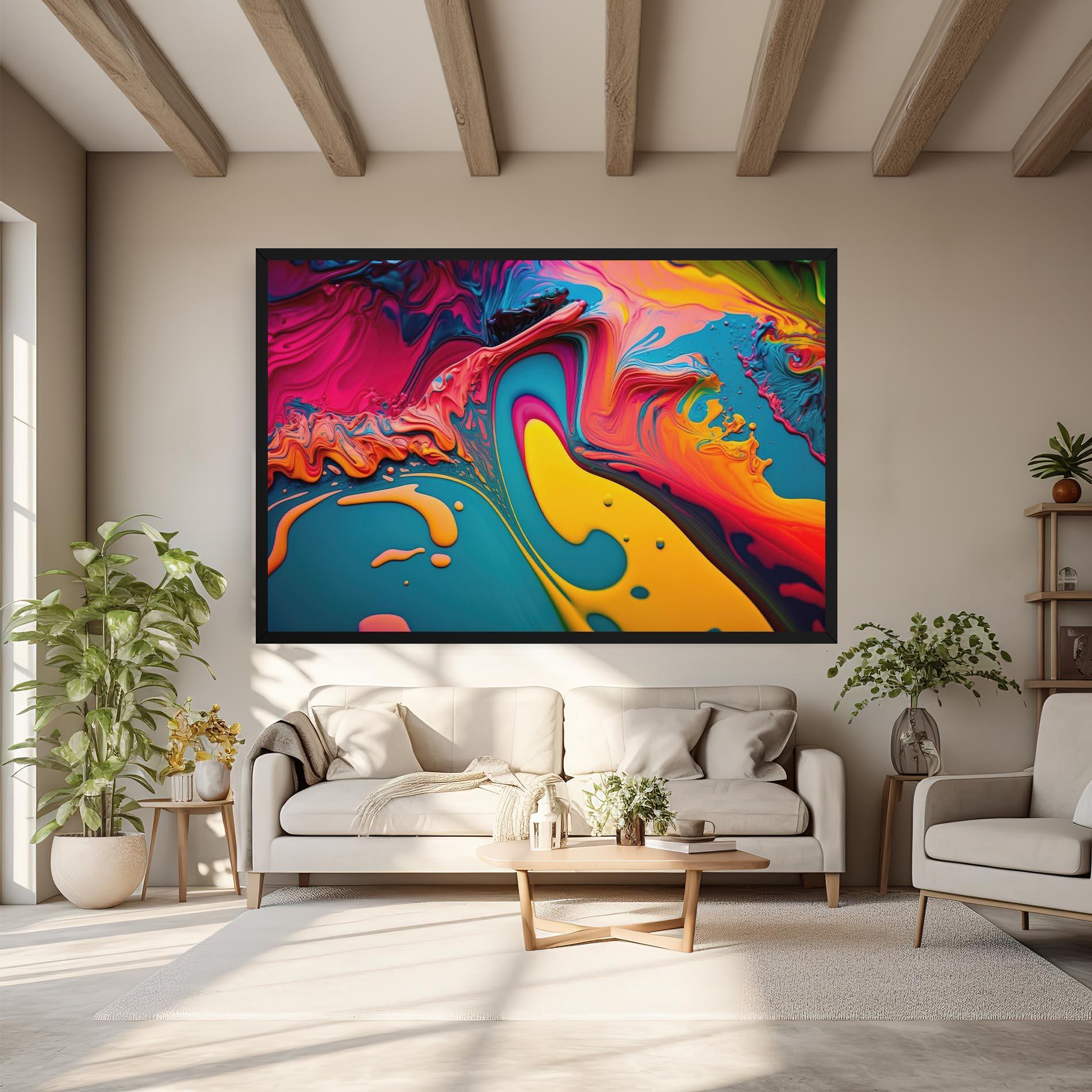 Obraz na Płótnie Acrylic Close Up mockup 6